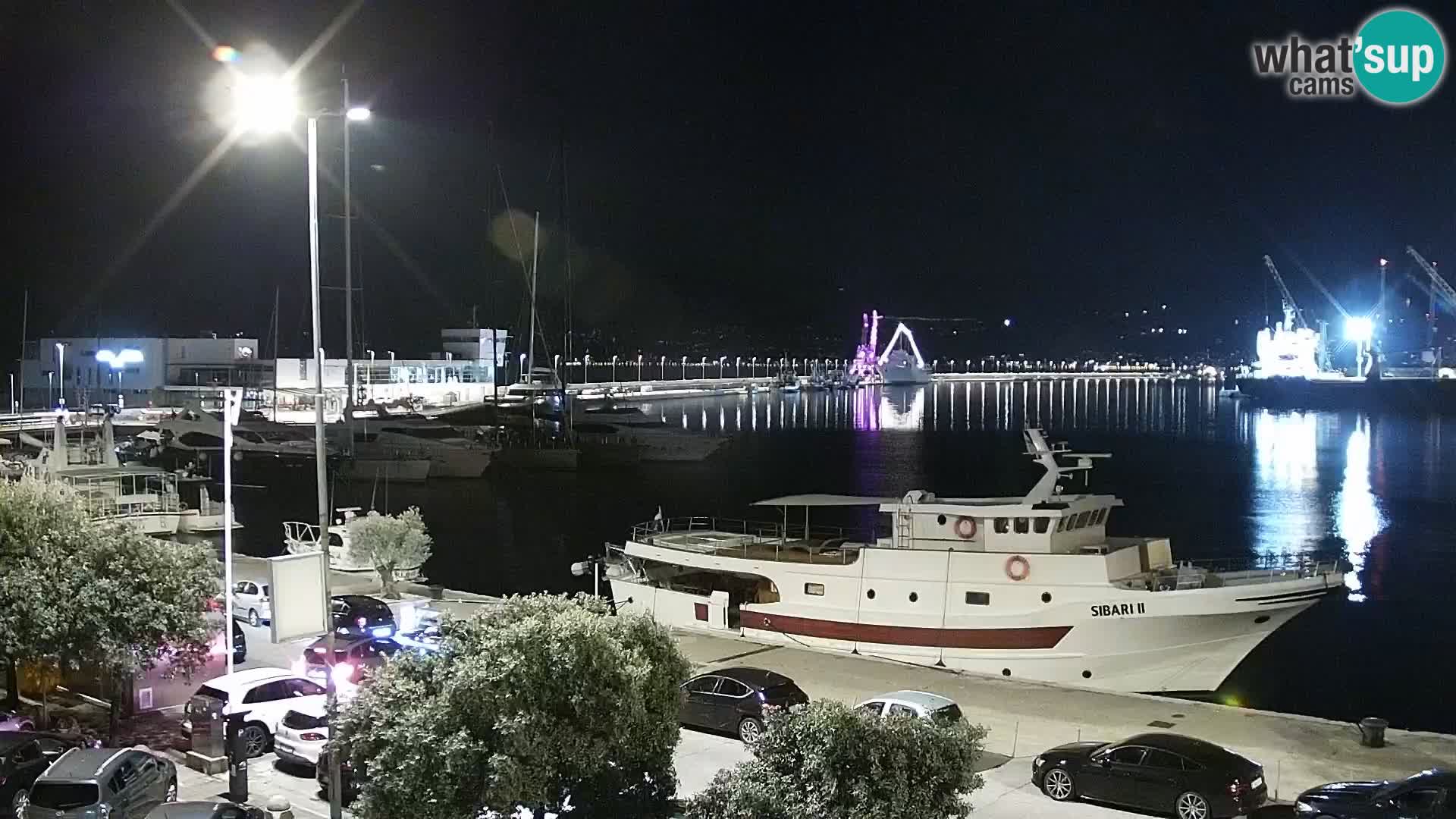 Riva i Marina u Rijeci – Web kamera uživo u Hrvatskoj