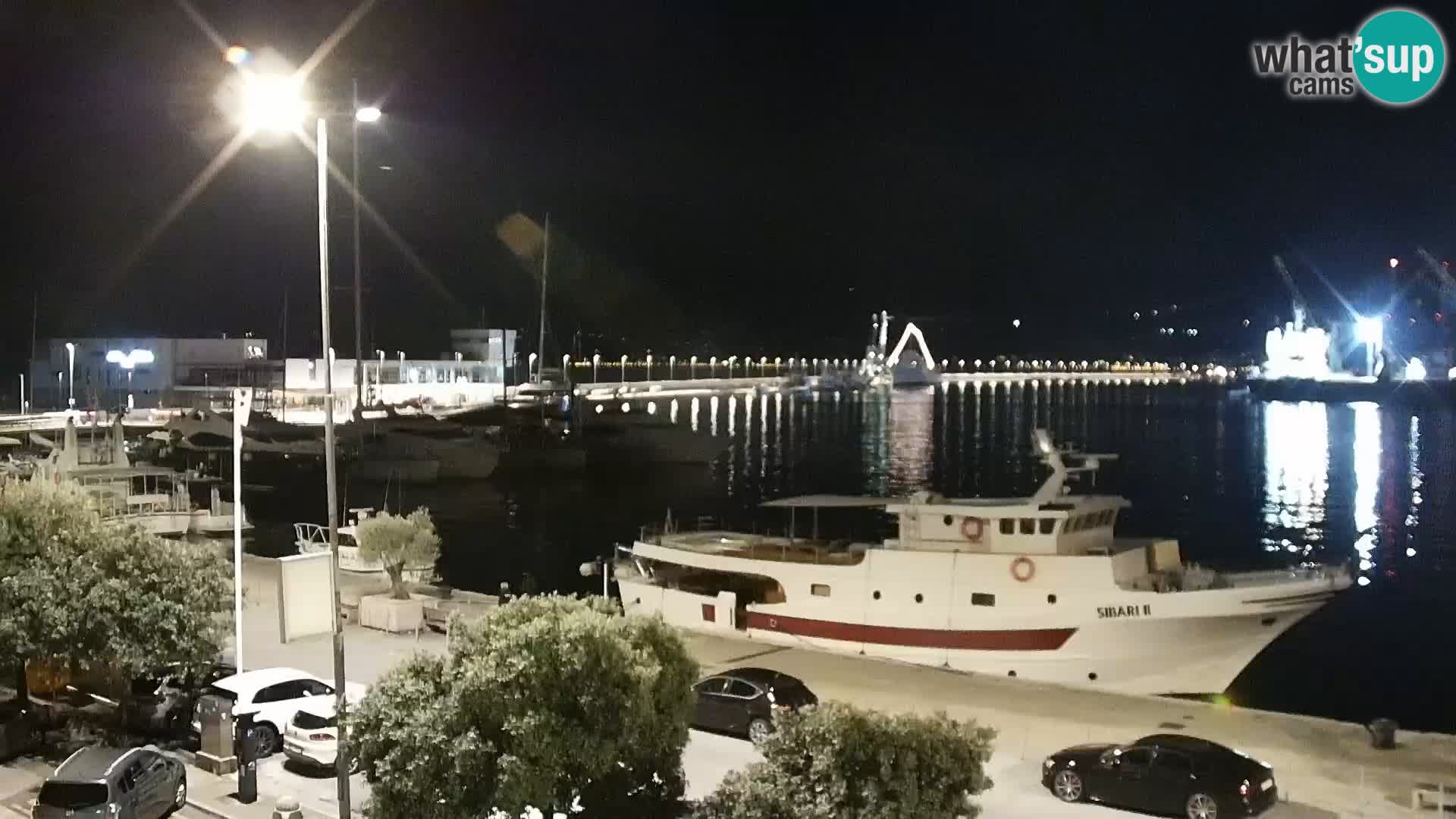 Die Riva und Marina in Rijeka – Live Webcam Kroatien