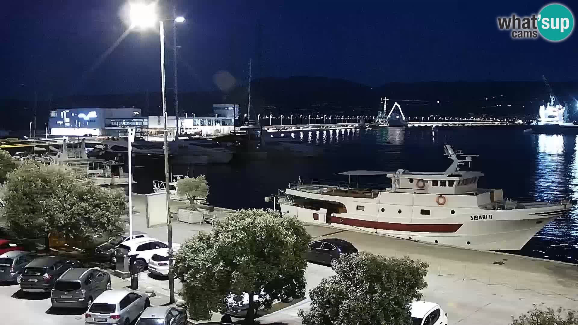 La Riva y Marina en Rijeka – Webcam en vivo Croacia