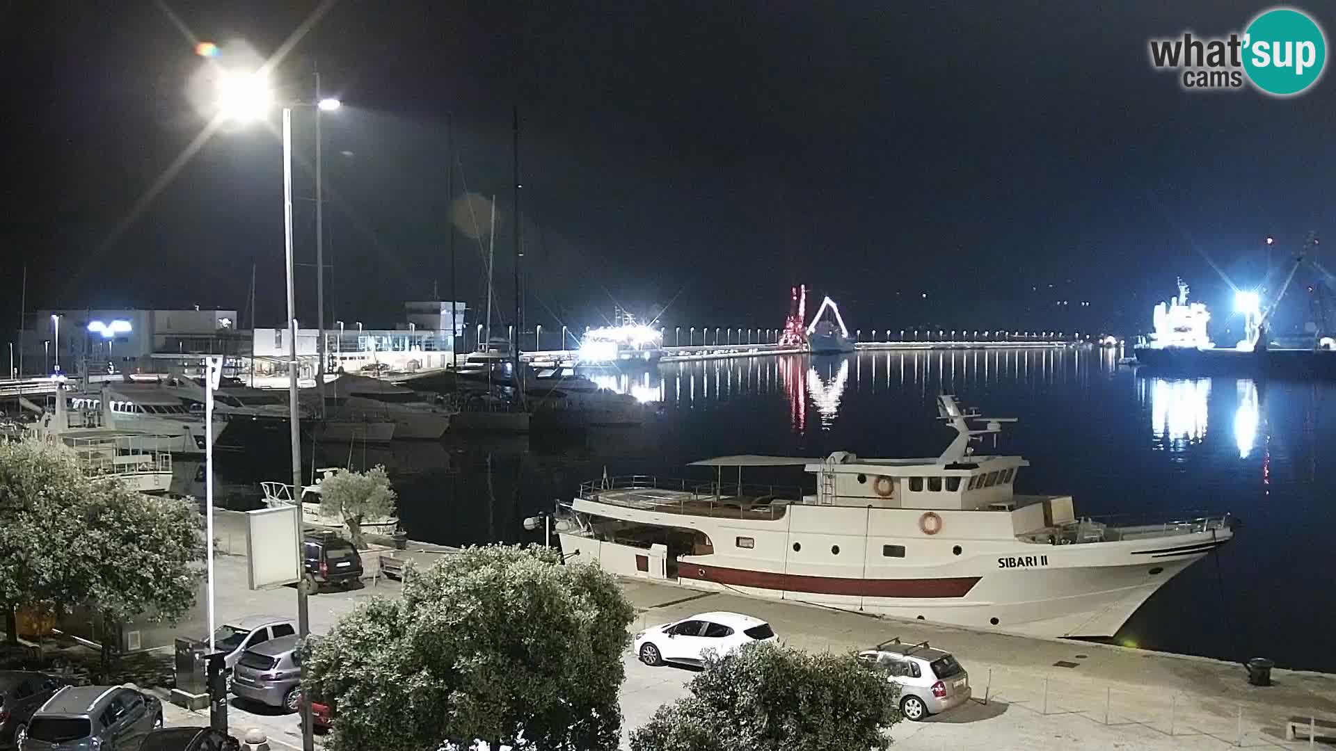 La Riva et Marina à Rijeka – Live Webcam Croatie