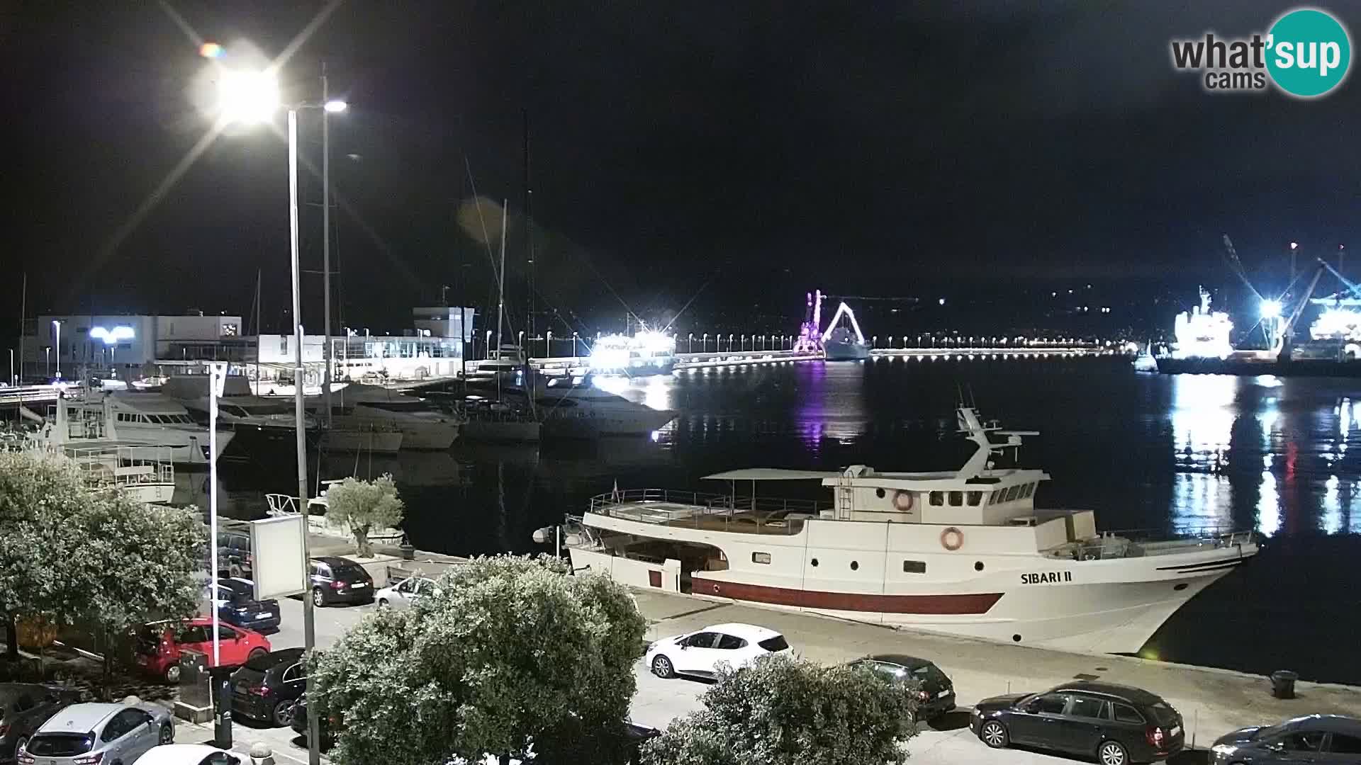 Riva i Marina u Rijeci – Web kamera uživo u Hrvatskoj