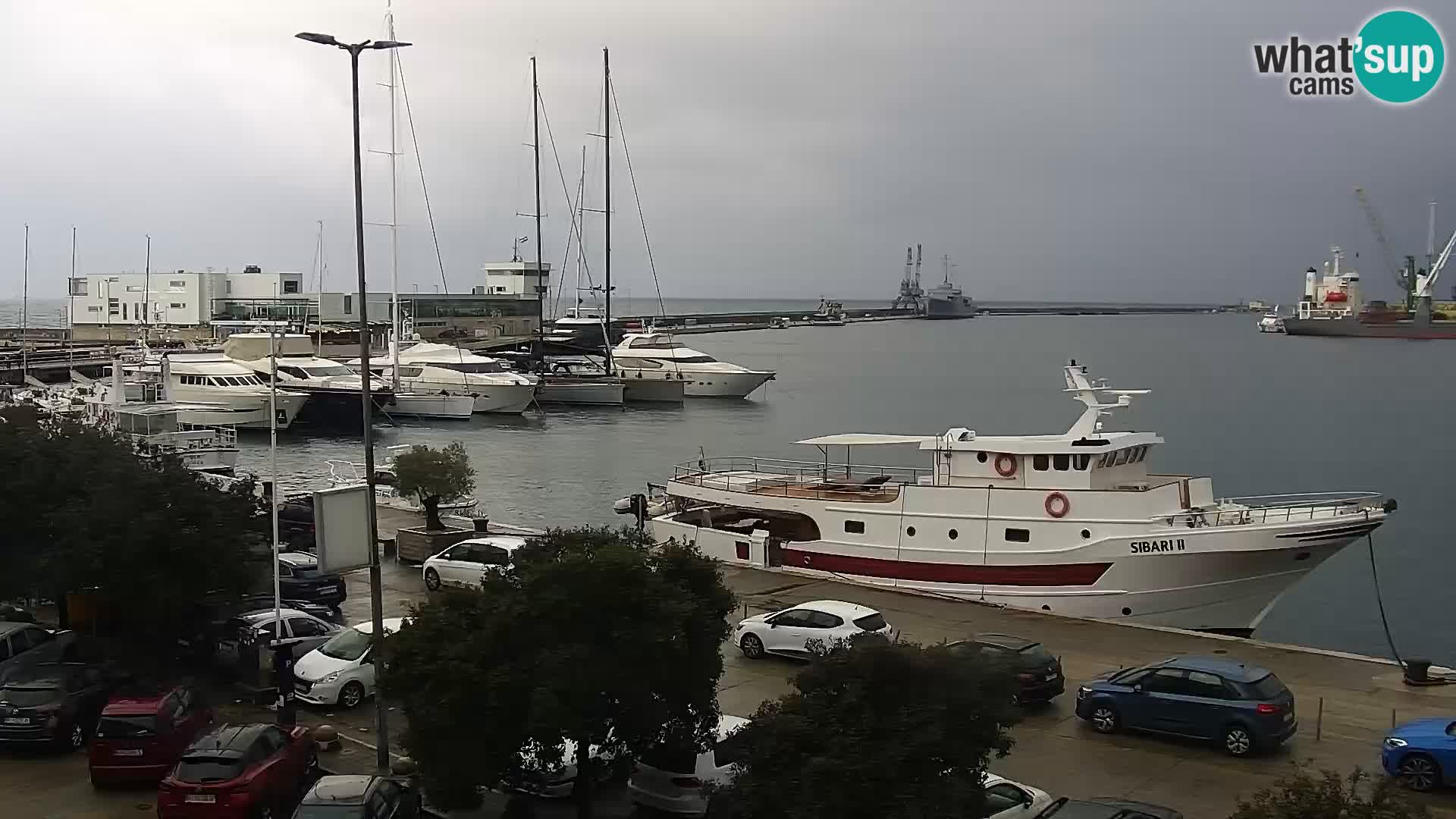 La Riva et Marina à Rijeka – Live Webcam Croatie