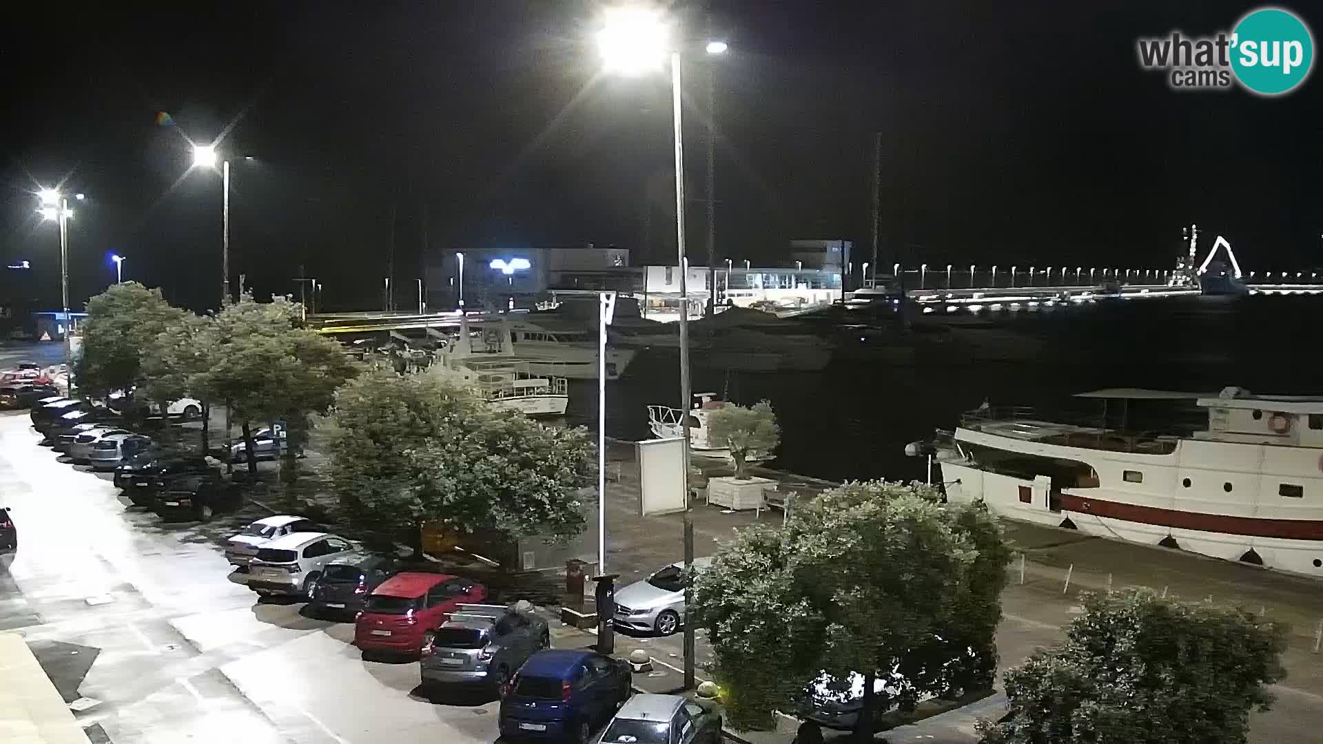 La Riva e la Marina a Rijeka (Fiume) – Live Webcam Croazia
