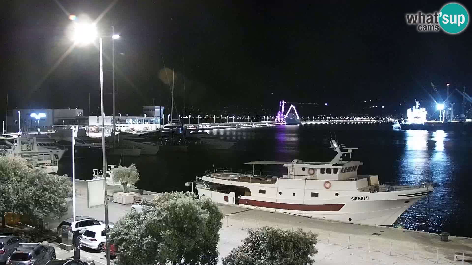 Riva i Marina u Rijeci – Web kamera uživo u Hrvatskoj