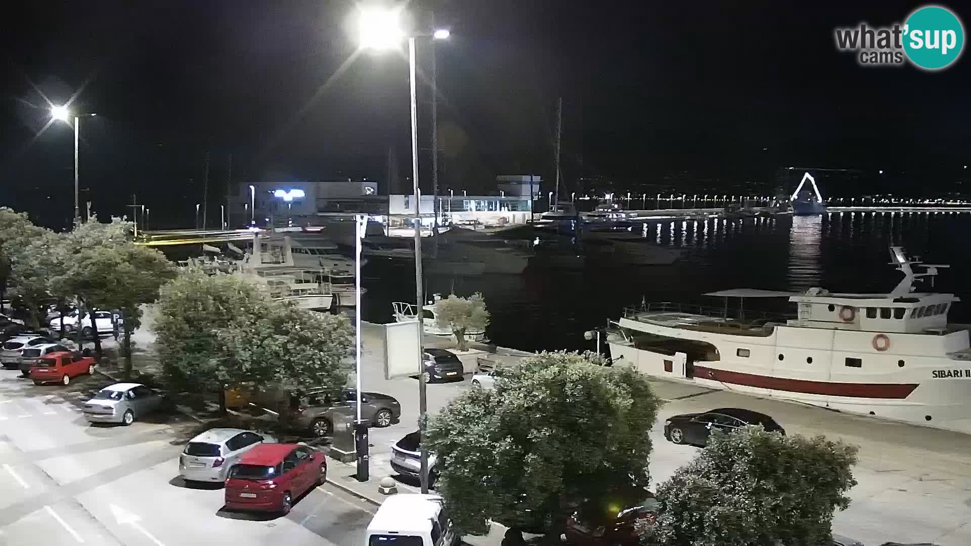 La Riva et Marina à Rijeka – Live Webcam Croatie