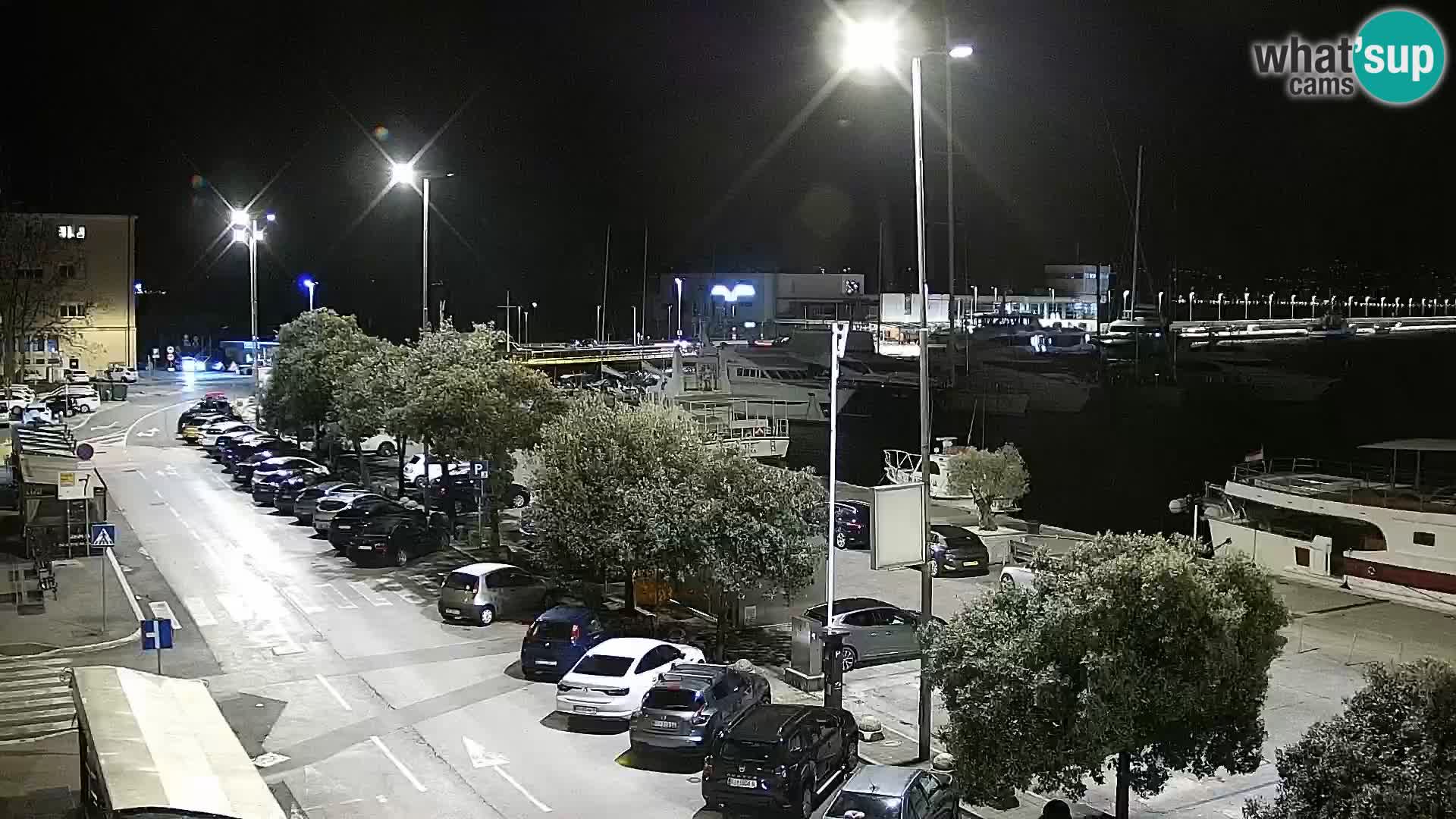 La Riva e la Marina a Rijeka (Fiume) – Live Webcam Croazia