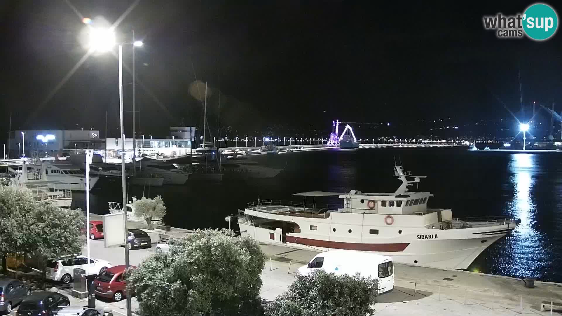 La Riva y Marina en Rijeka – Webcam en vivo Croacia