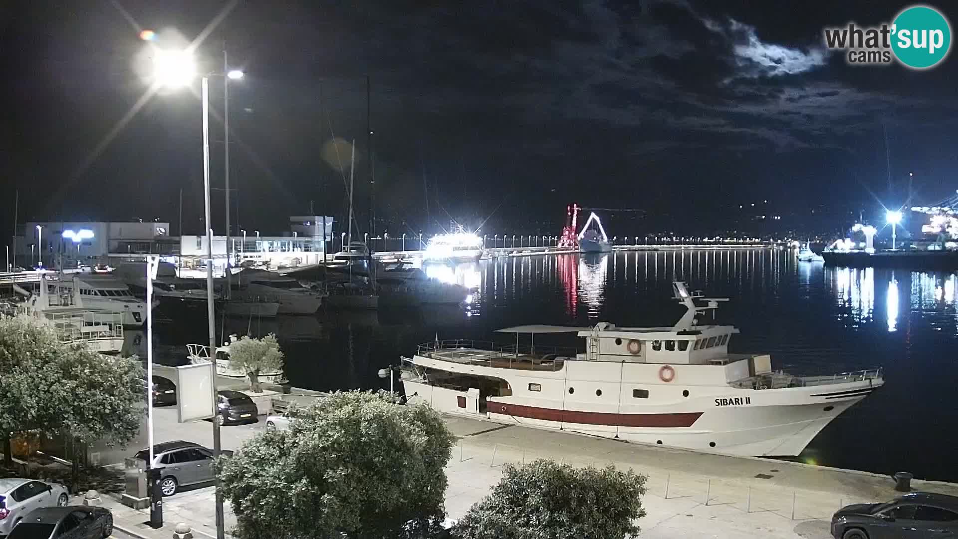 Riva i Marina u Rijeci – Web kamera uživo u Hrvatskoj