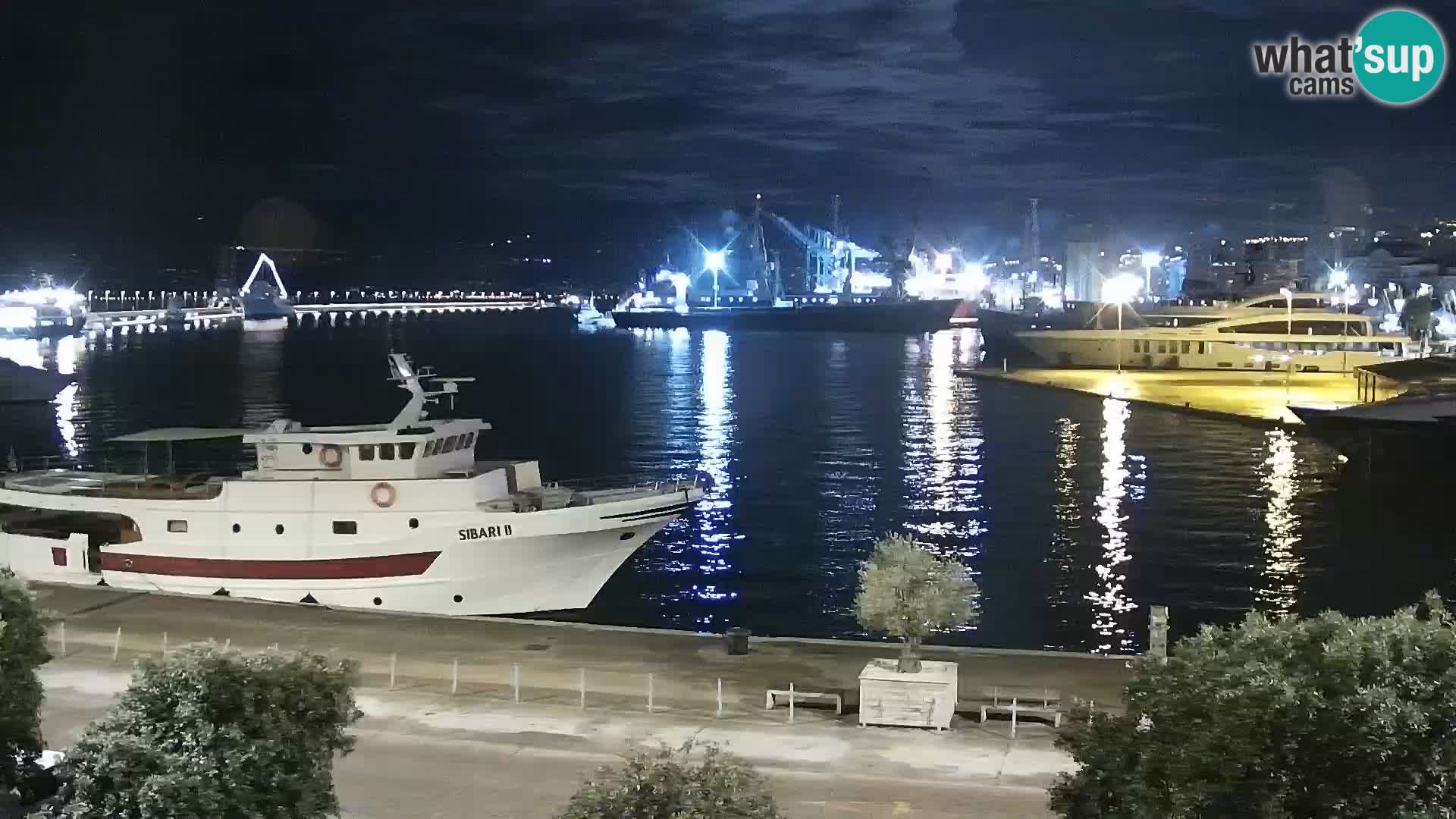 Riva i Marina u Rijeci – Web kamera uživo u Hrvatskoj