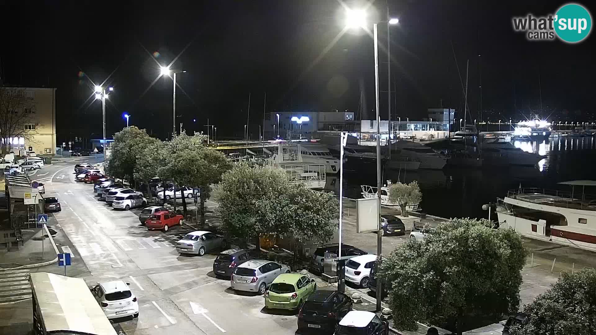 La Riva e la Marina a Rijeka (Fiume) – Live Webcam Croazia