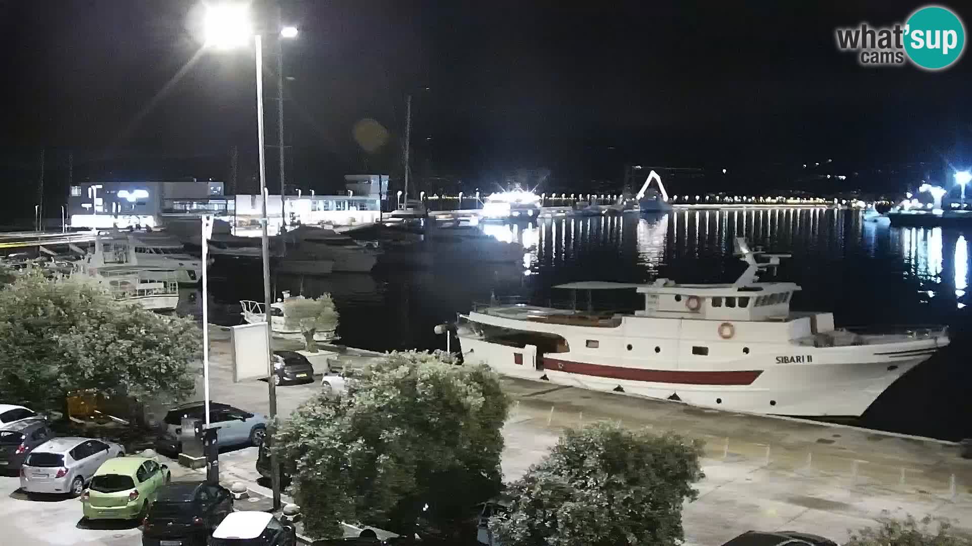 Die Riva und Marina in Rijeka – Live Webcam Kroatien