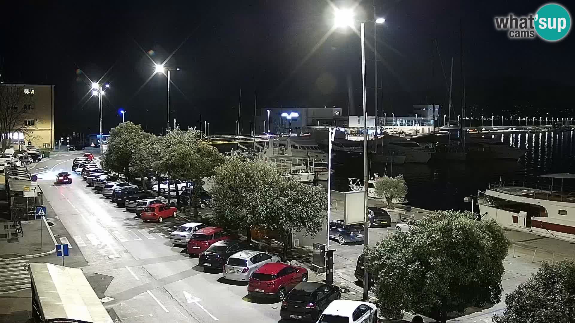 Riva i Marina u Rijeci – Web kamera uživo u Hrvatskoj