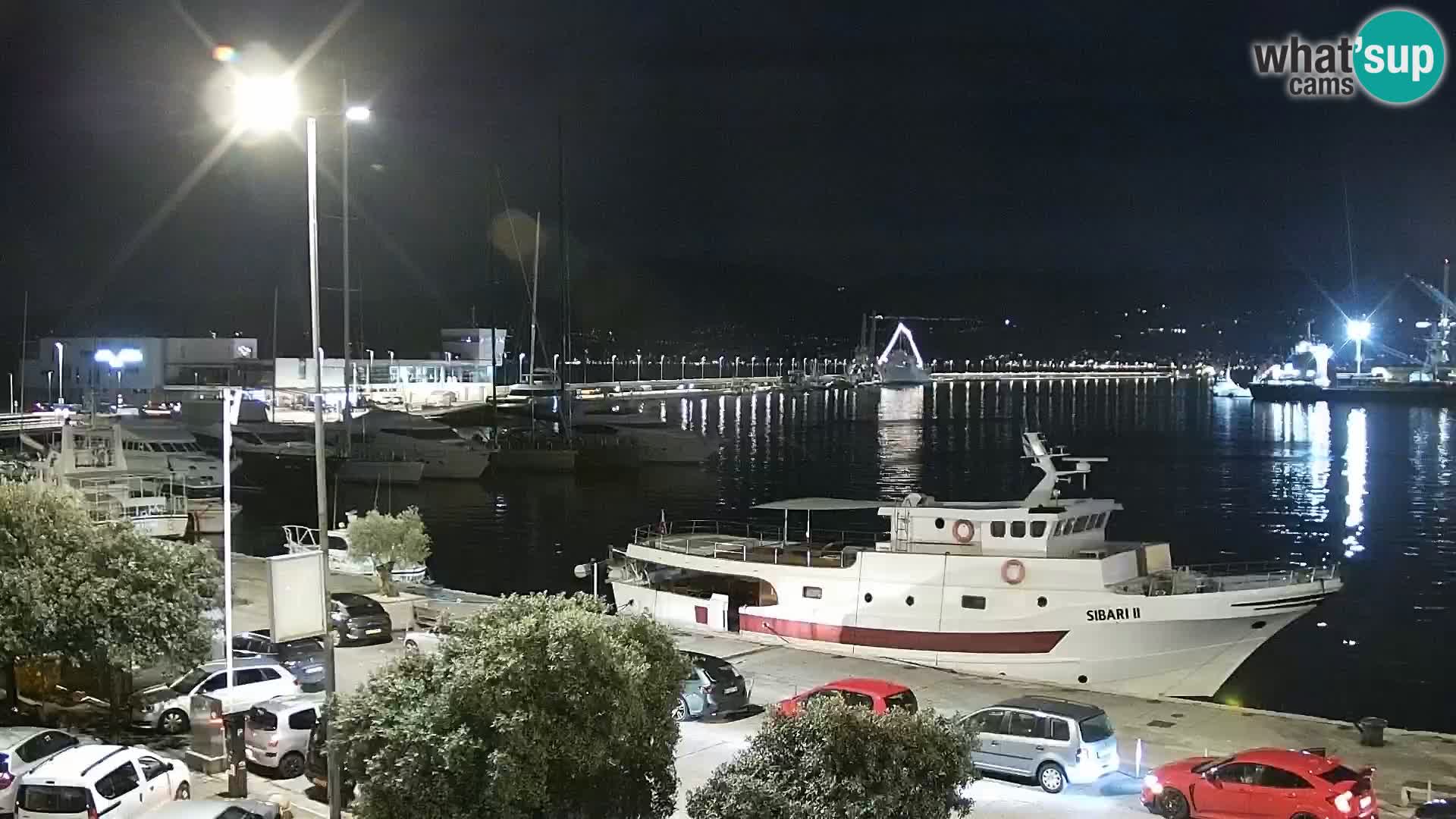 Riva i Marina u Rijeci – Web kamera uživo u Hrvatskoj