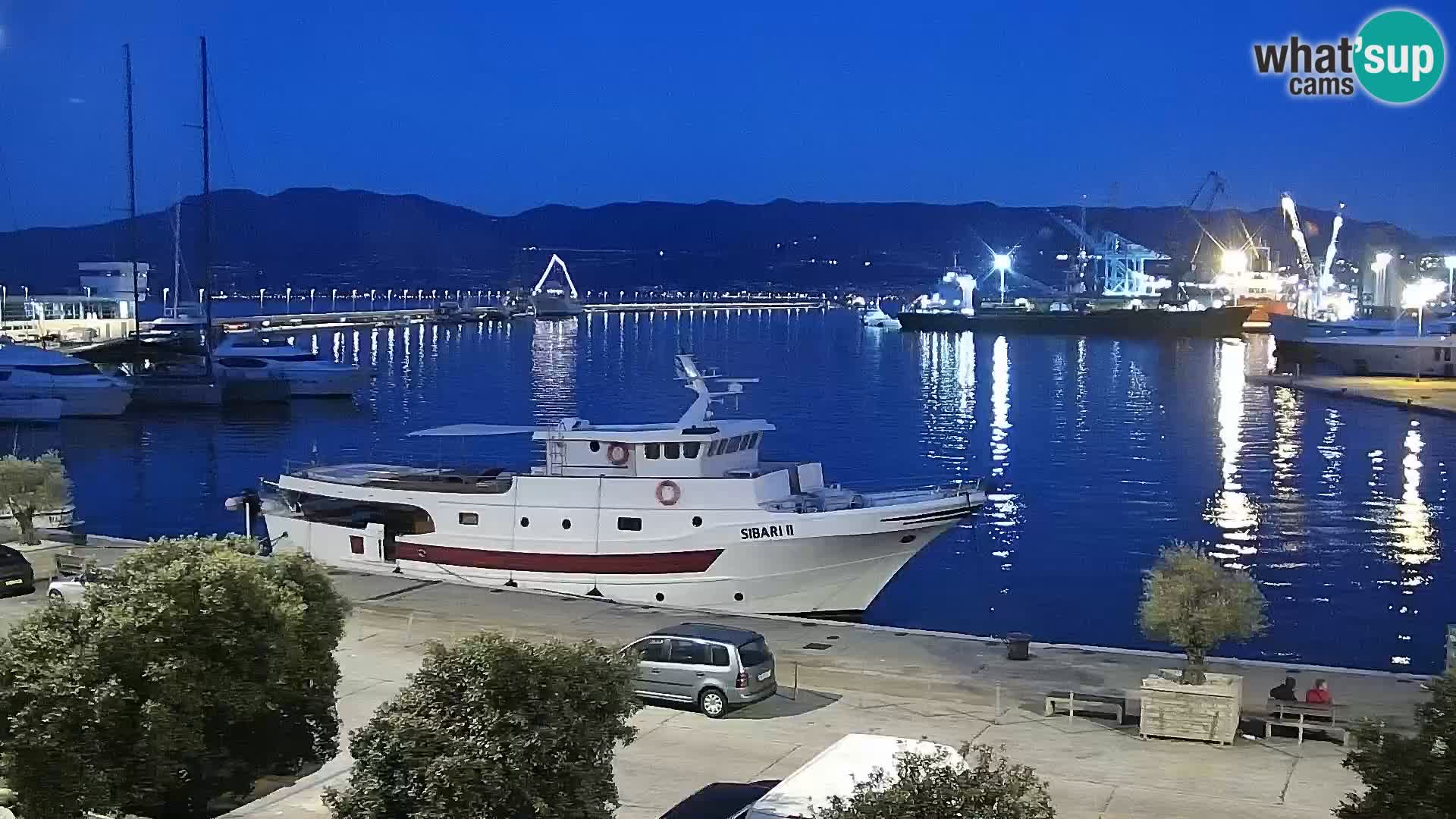 Die Riva und Marina in Rijeka – Live Webcam Kroatien
