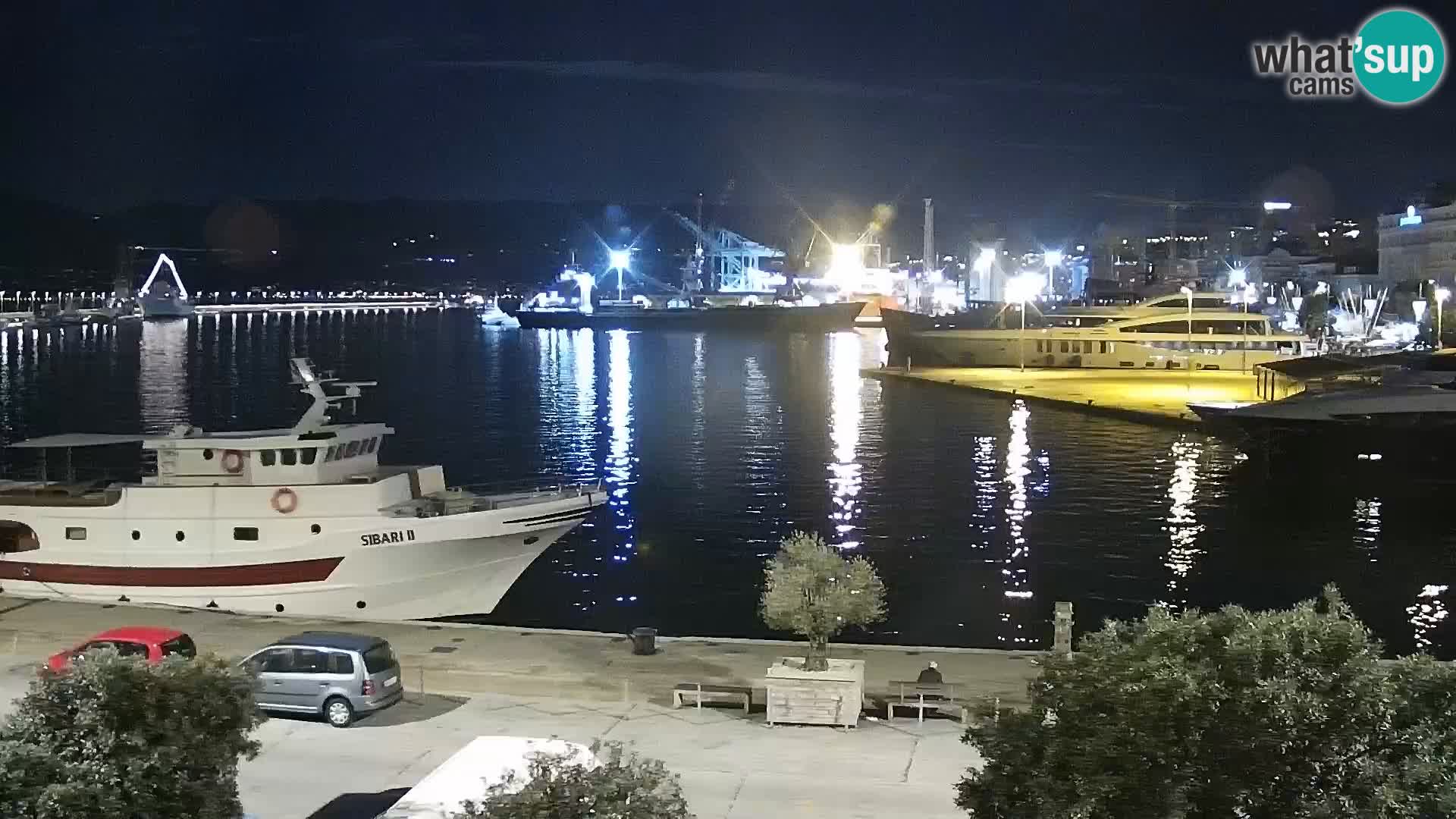 La Riva e la Marina a Rijeka (Fiume) – Live Webcam Croazia