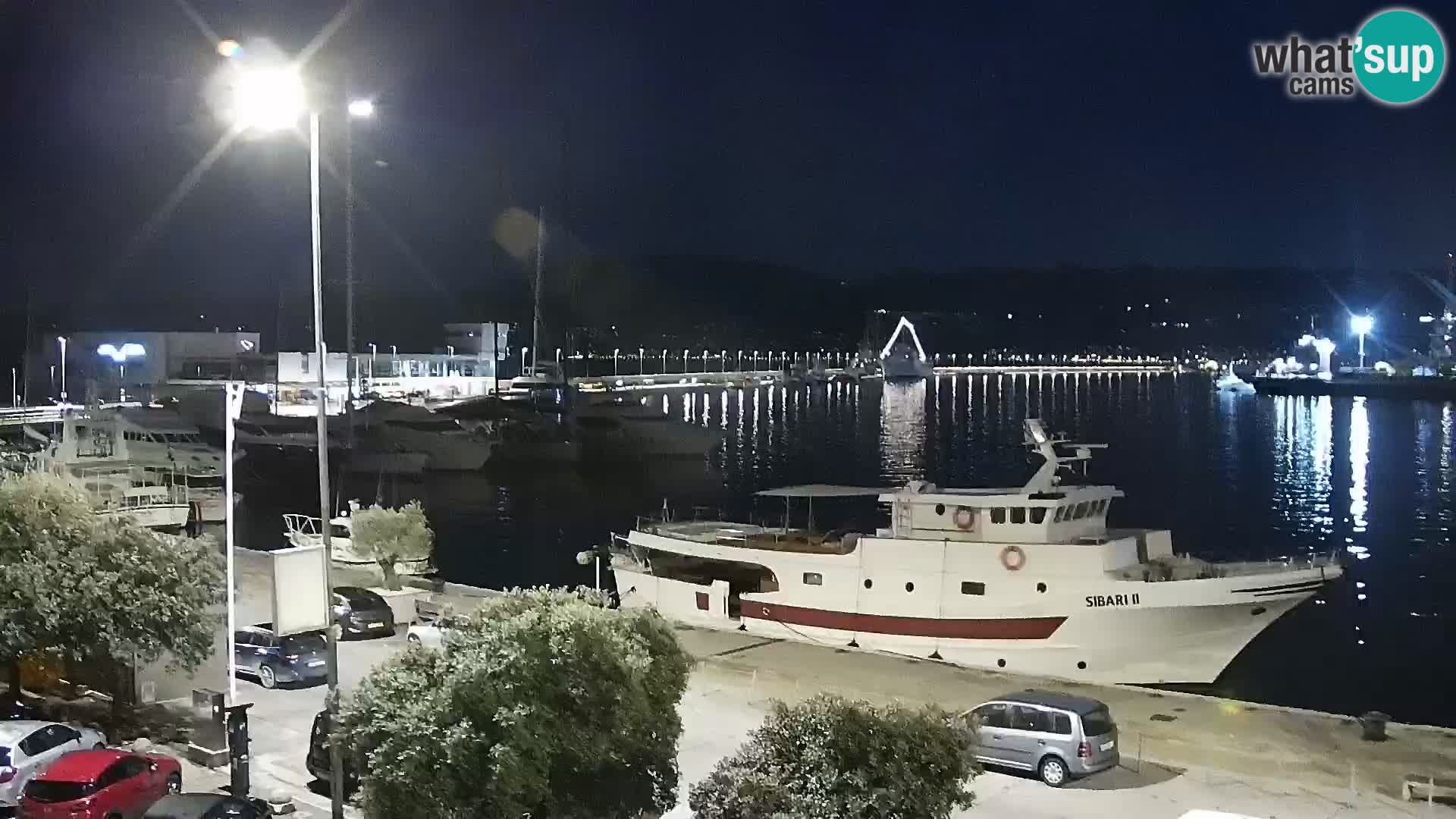 La Riva e la Marina a Rijeka (Fiume) – Live Webcam Croazia