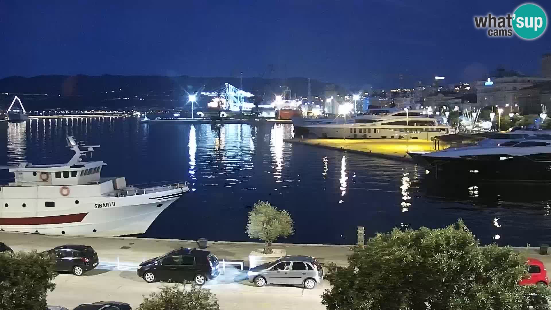 Riva i Marina u Rijeci – Web kamera uživo u Hrvatskoj