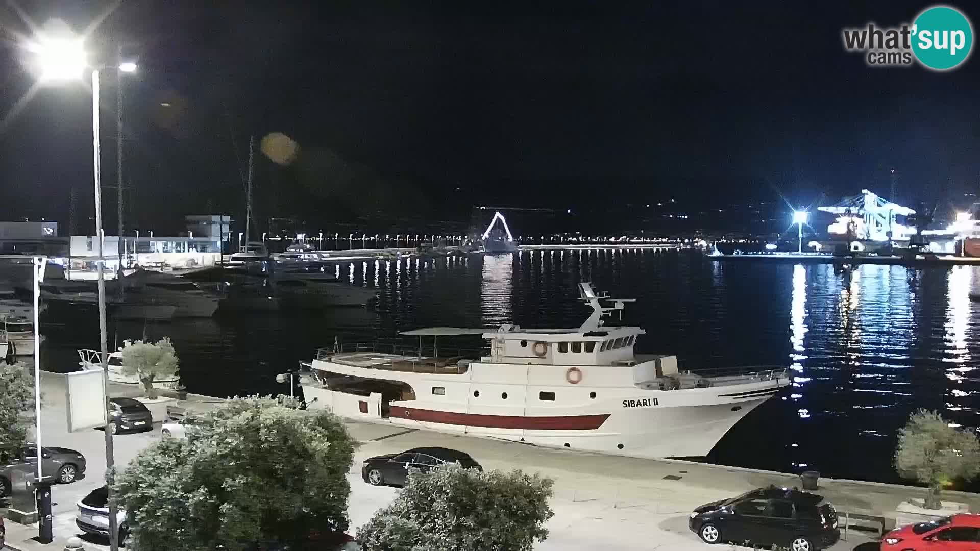 La Riva y Marina en Rijeka – Webcam en vivo Croacia
