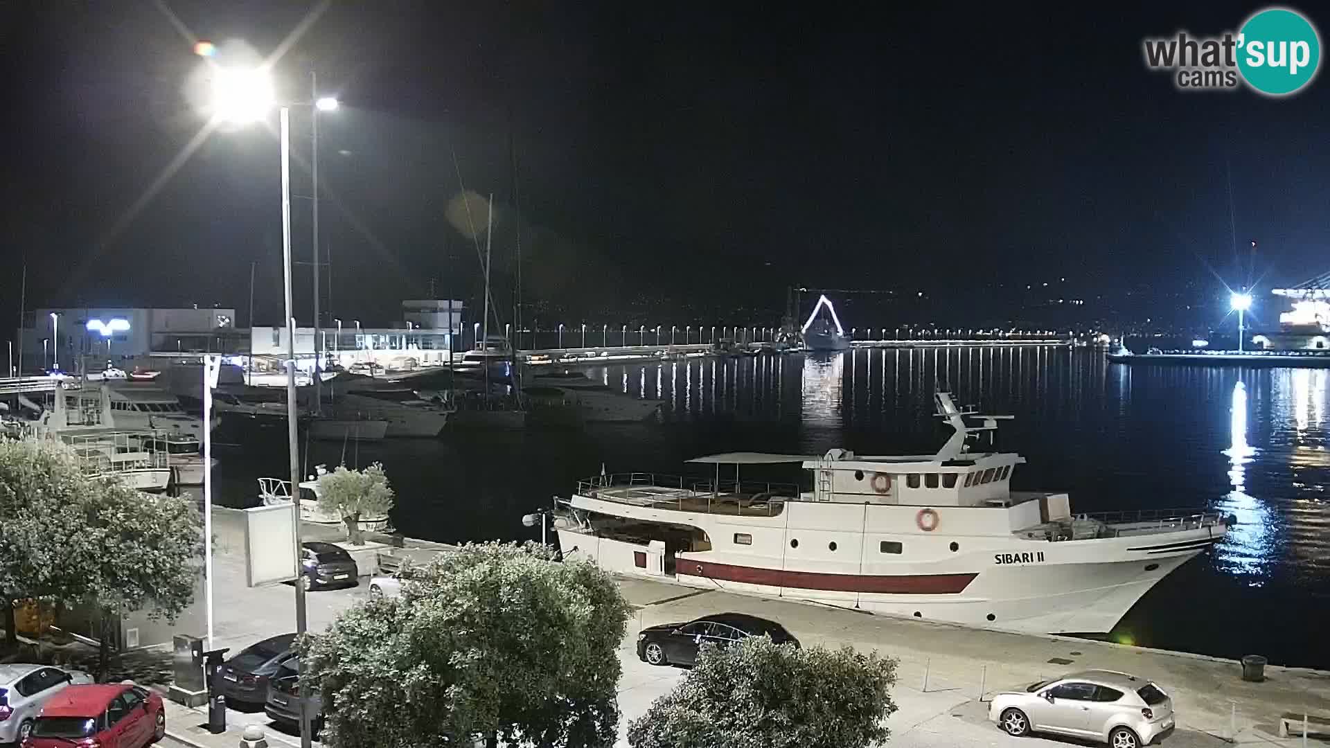 Riva i Marina u Rijeci – Web kamera uživo u Hrvatskoj