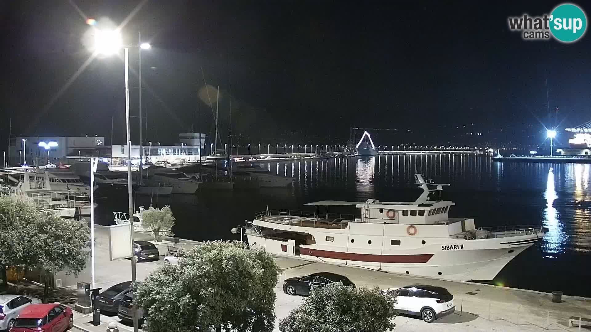 Riva i Marina u Rijeci – Web kamera uživo u Hrvatskoj