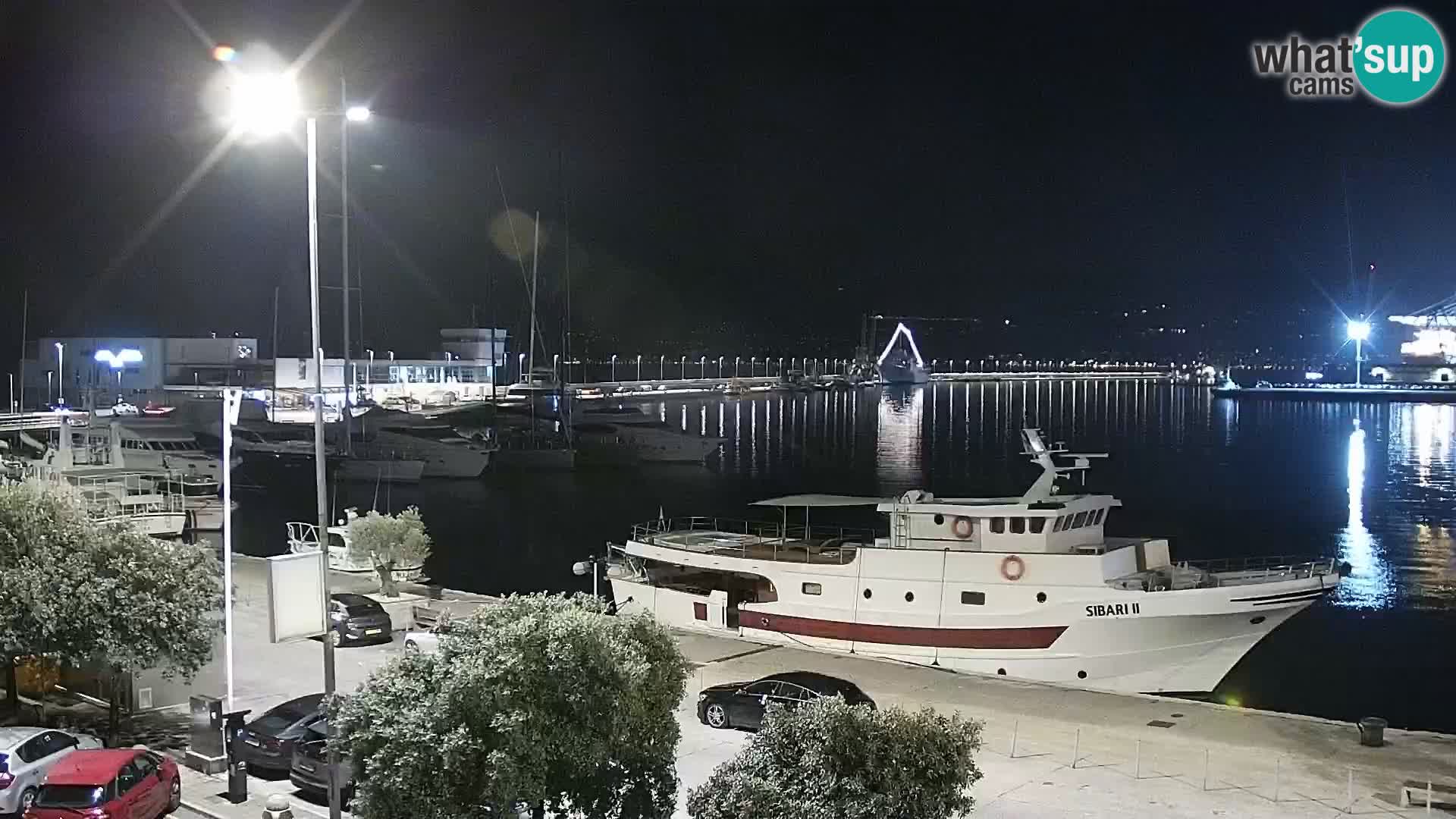 Riva i Marina u Rijeci – Web kamera uživo u Hrvatskoj