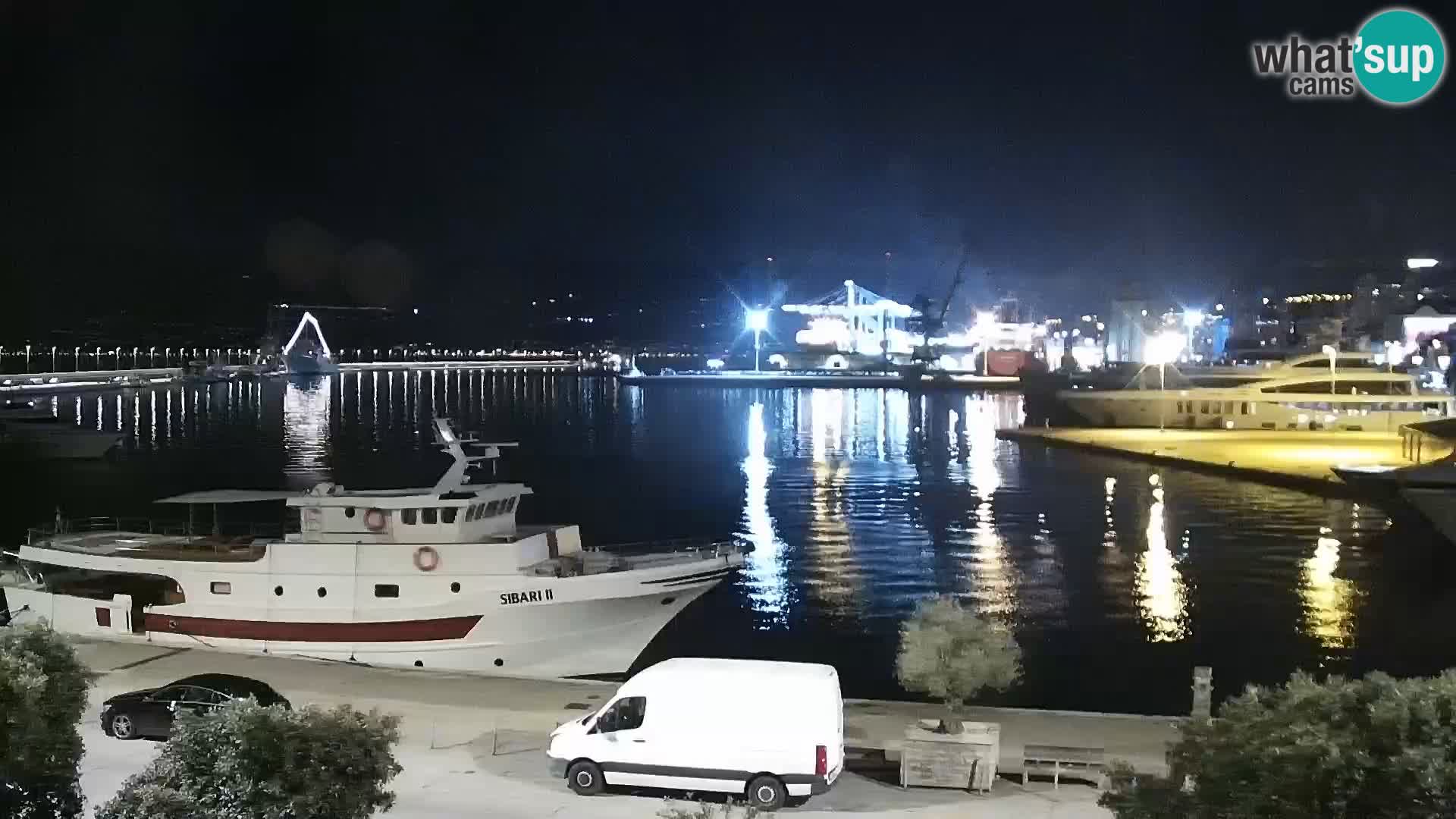 Die Riva und Marina in Rijeka – Live Webcam Kroatien