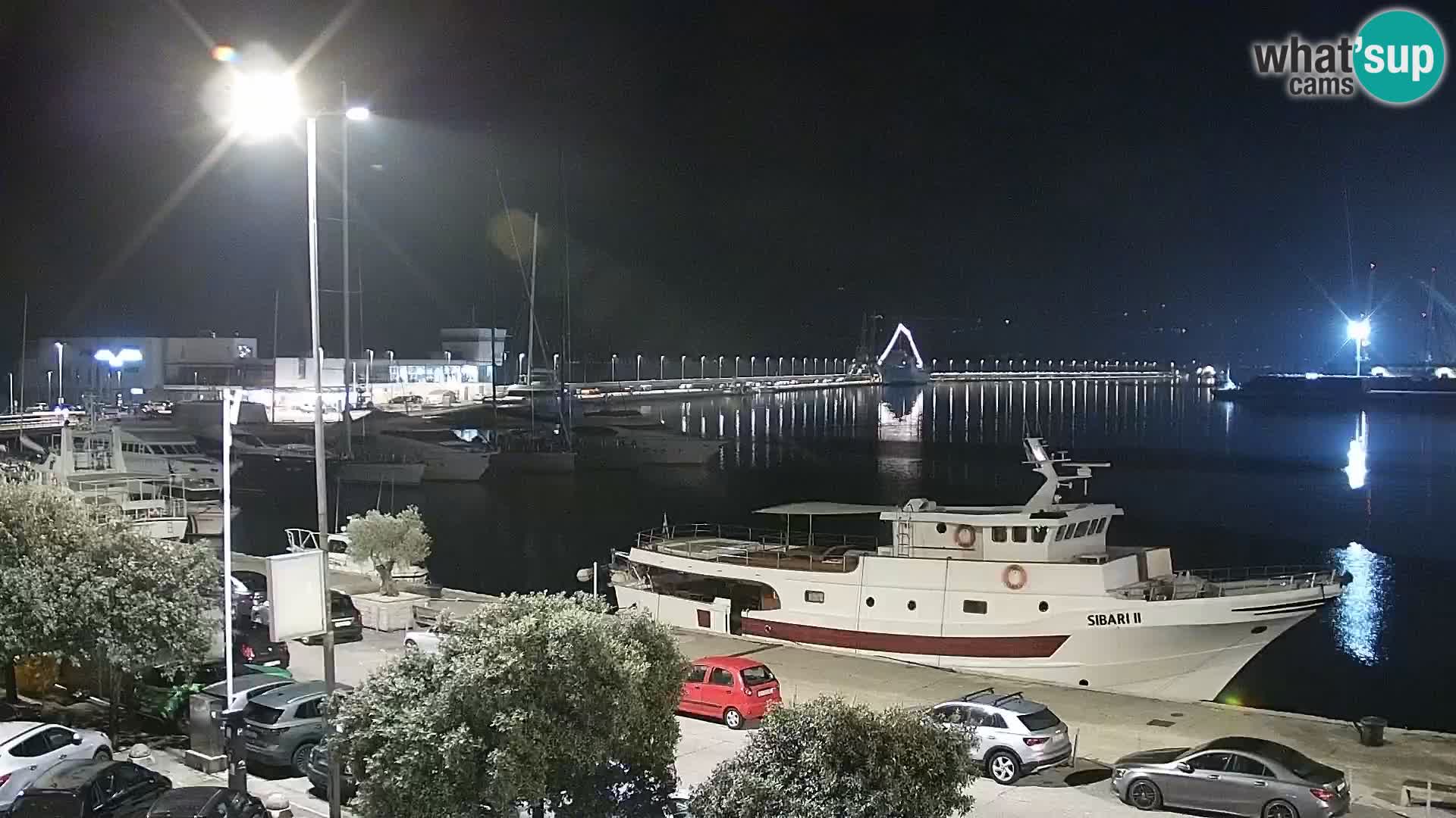 La Riva e la Marina a Rijeka (Fiume) – Live Webcam Croazia