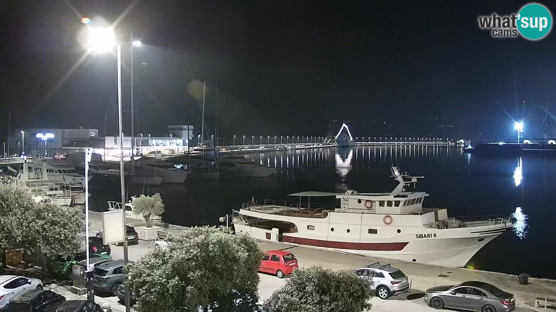 La Riva et Marina à Rijeka – Live Webcam Croatie
