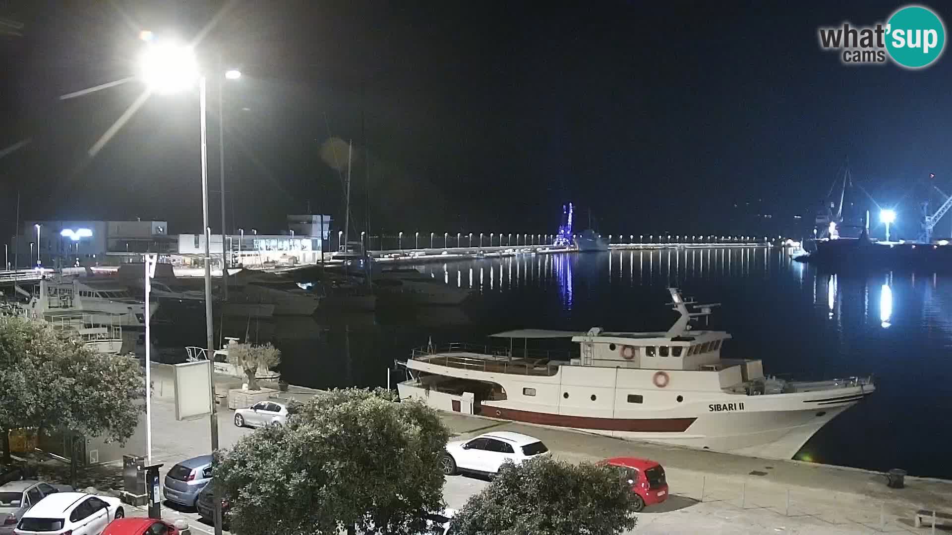 La Riva et Marina à Rijeka – Live Webcam Croatie