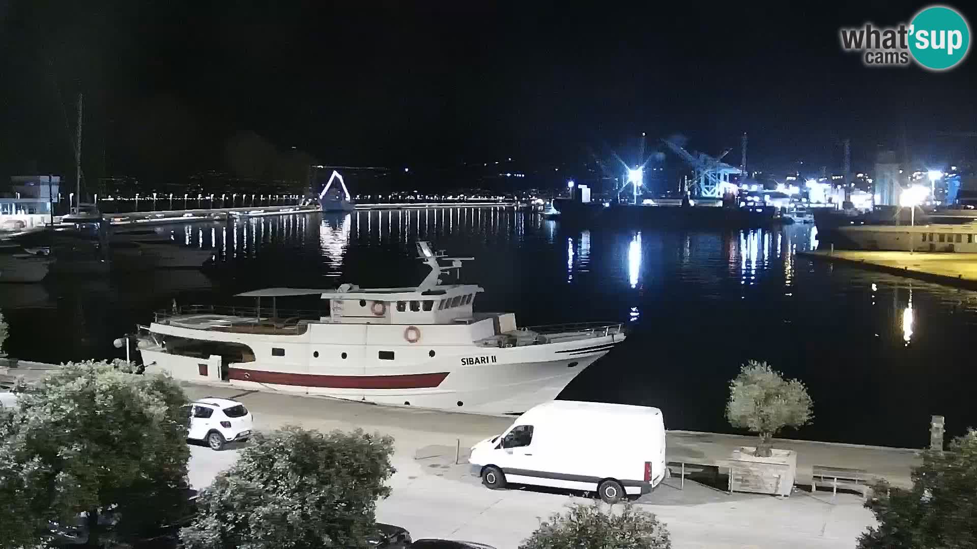 The Riva and Marina in Rijeka  – Live Webcam Croatia
