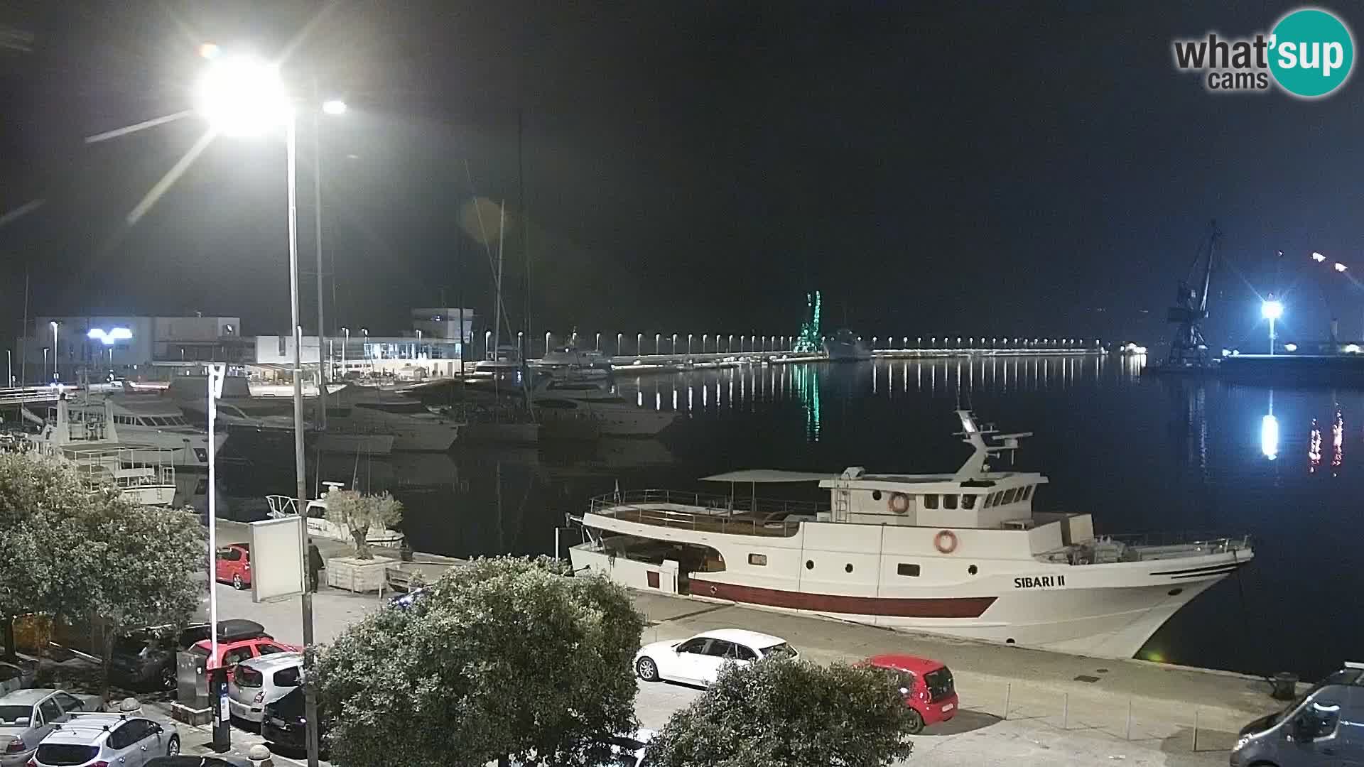 La Riva et Marina à Rijeka – Live Webcam Croatie