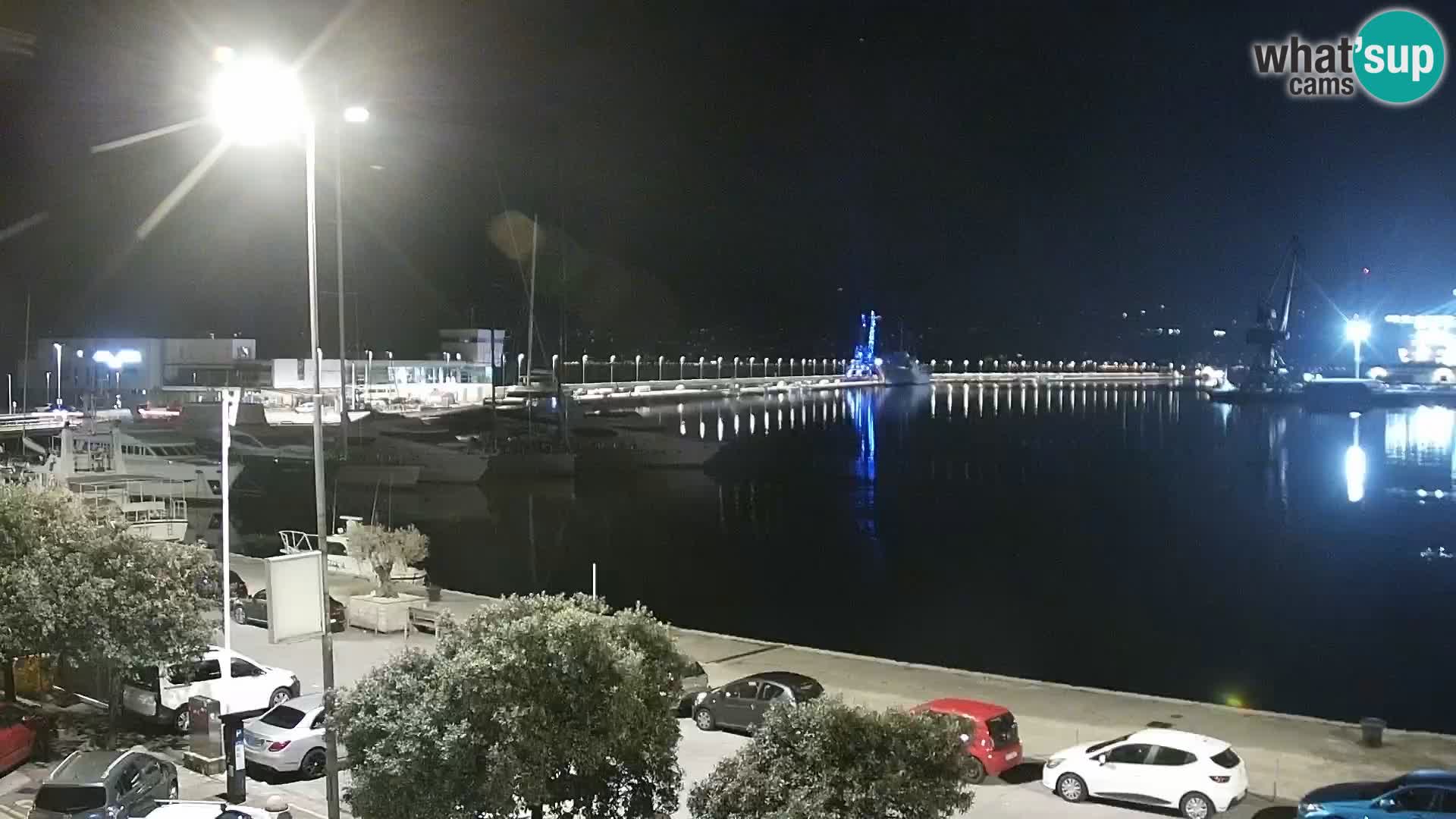 Riva i Marina u Rijeci – Web kamera uživo u Hrvatskoj