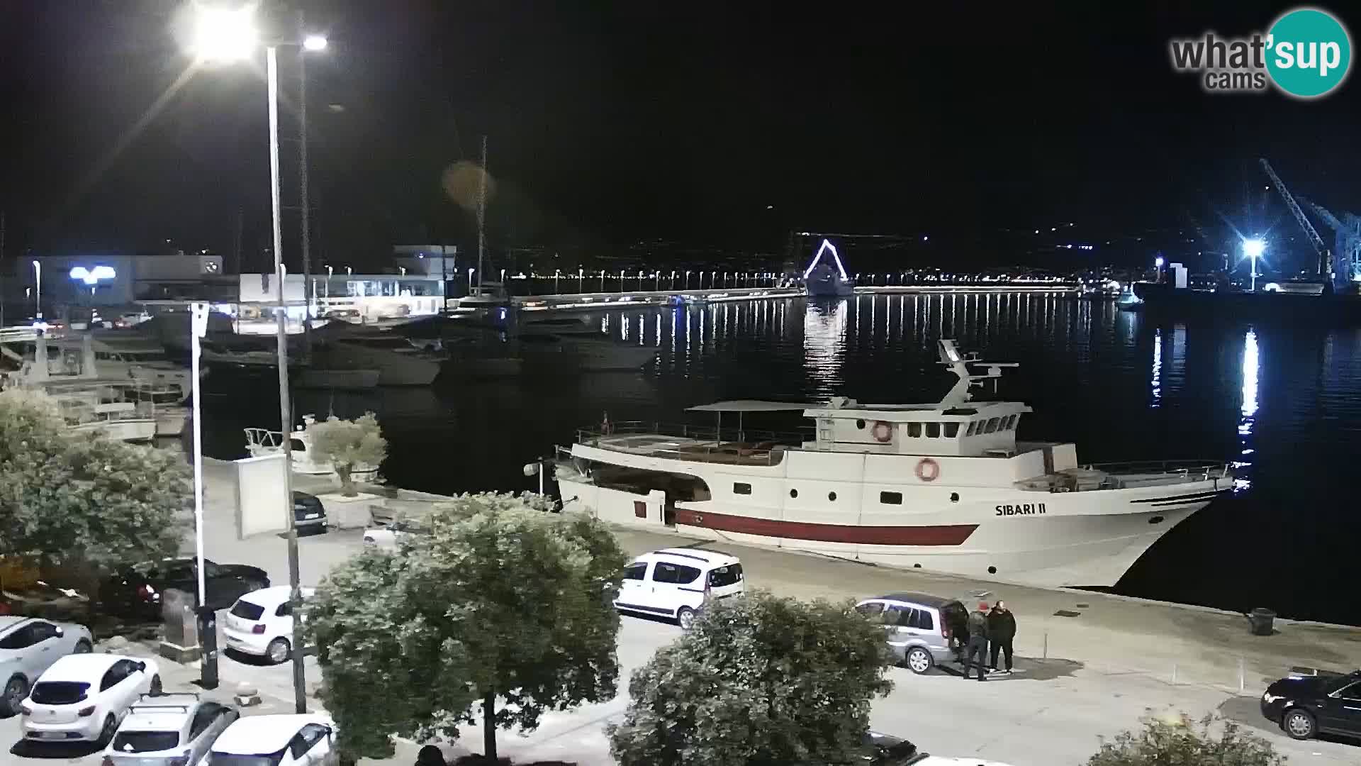 Die Riva und Marina in Rijeka – Live Webcam Kroatien
