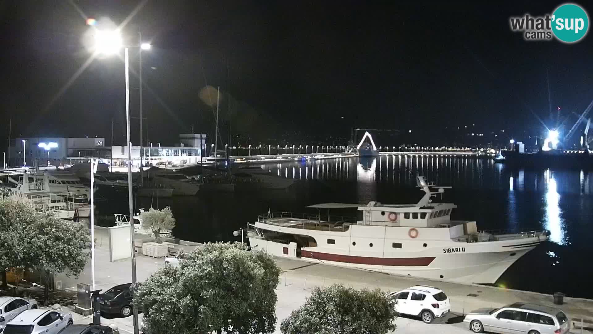 The Riva and Marina in Rijeka – Live Webcam Croatia