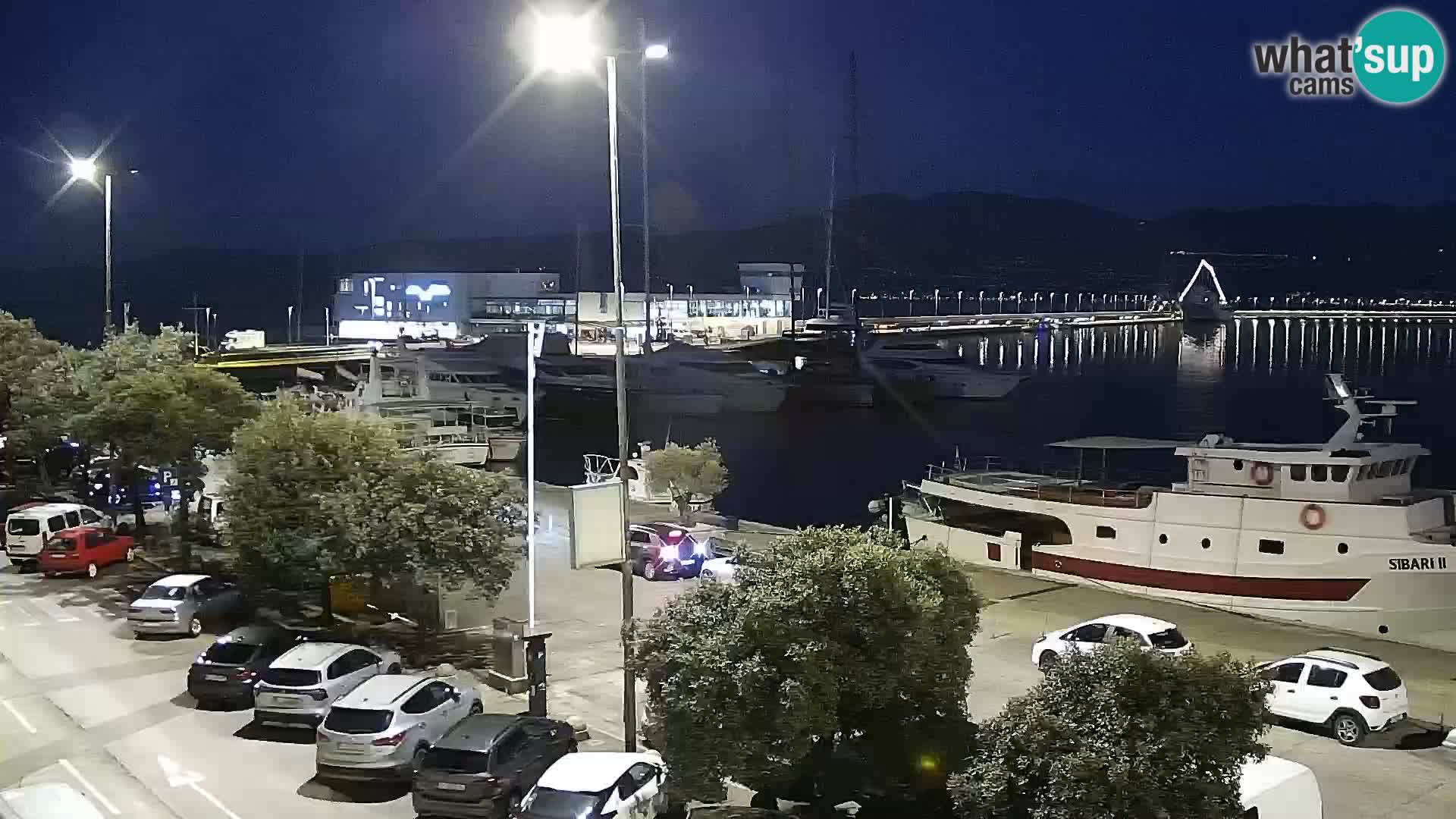 La Riva e la Marina a Rijeka (Fiume) – Live Webcam Croazia