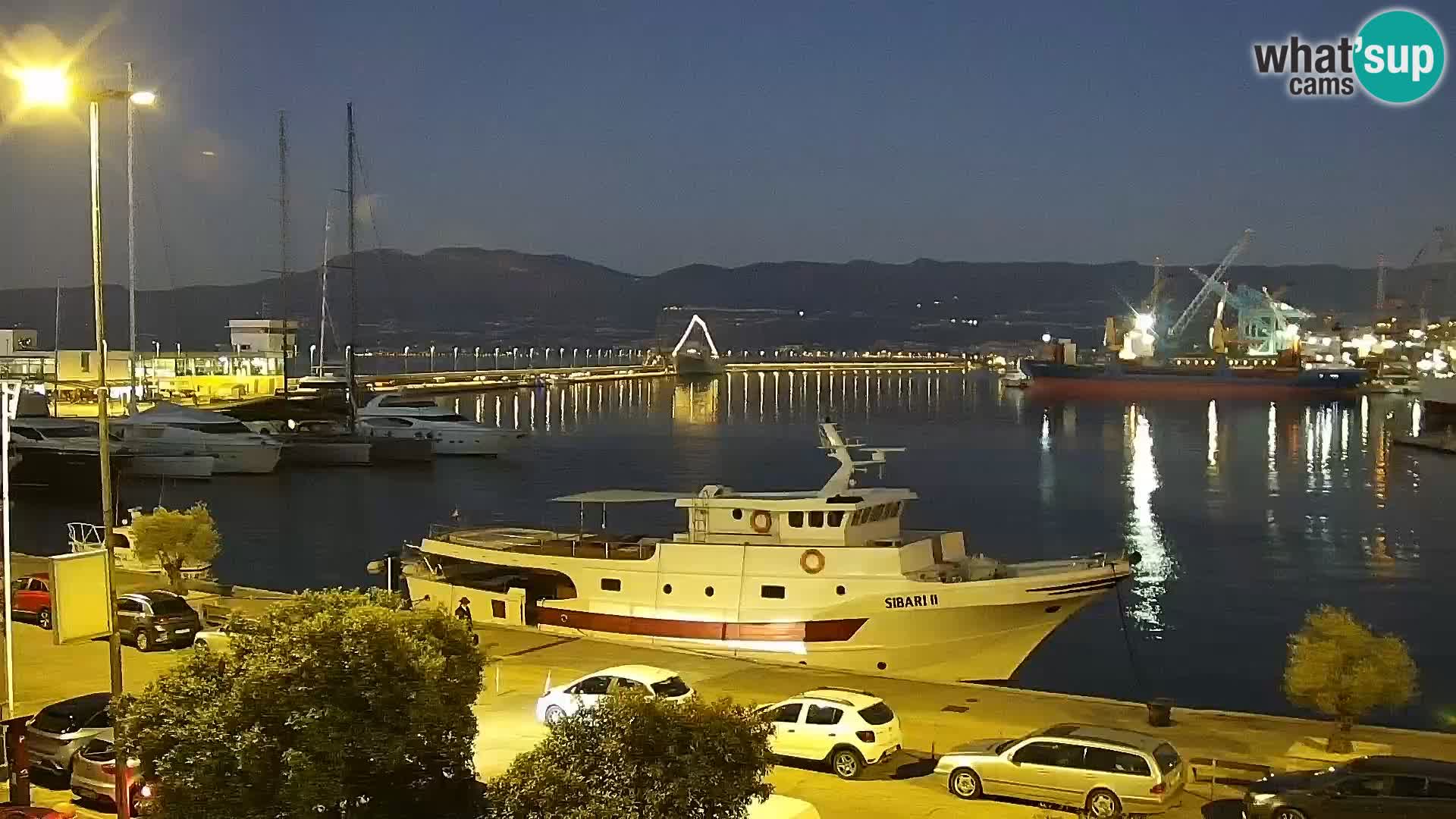 La Riva et Marina à Rijeka – Live Webcam Croatie