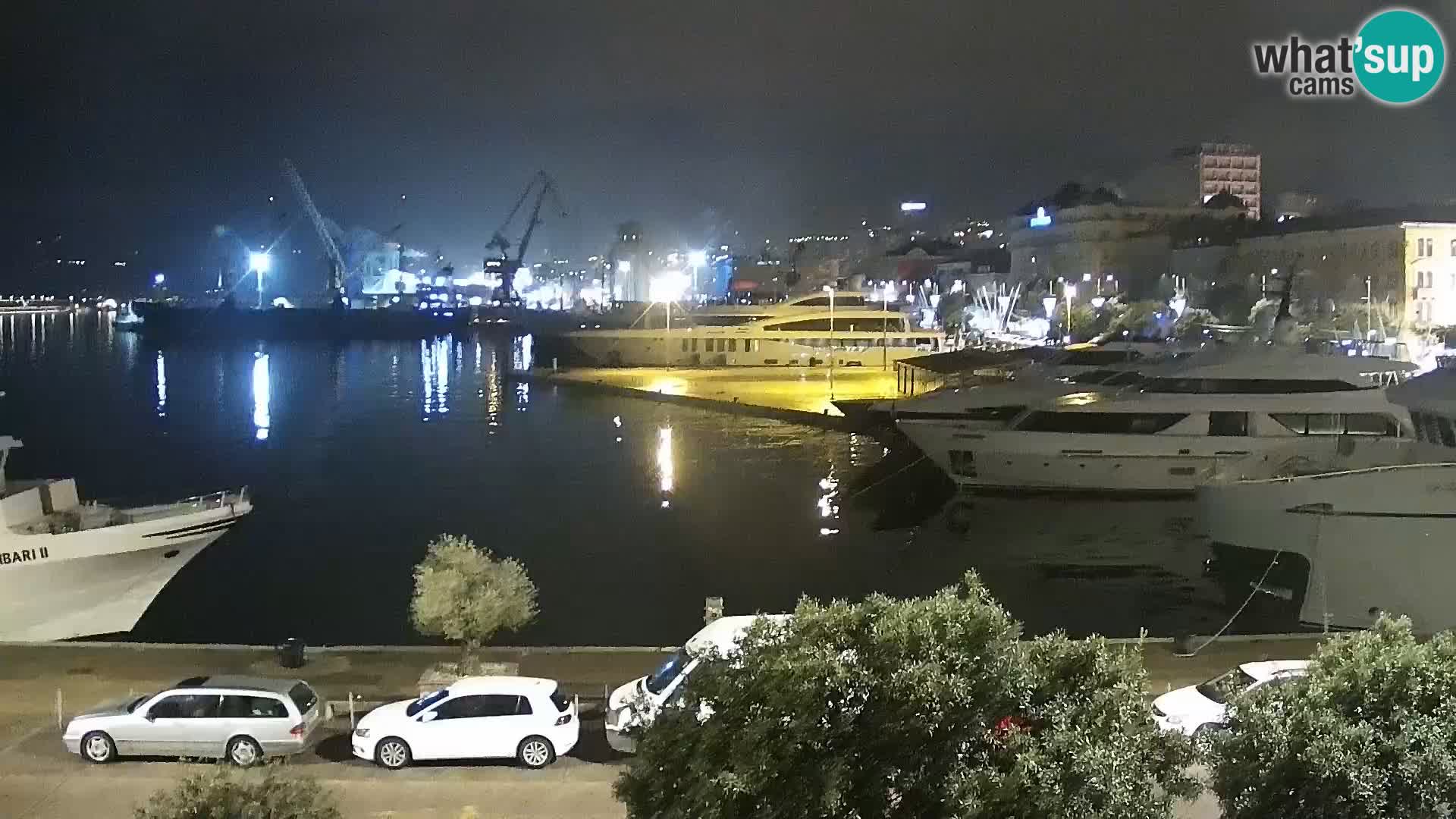 La Riva e la Marina a Rijeka (Fiume) – Live Webcam Croazia