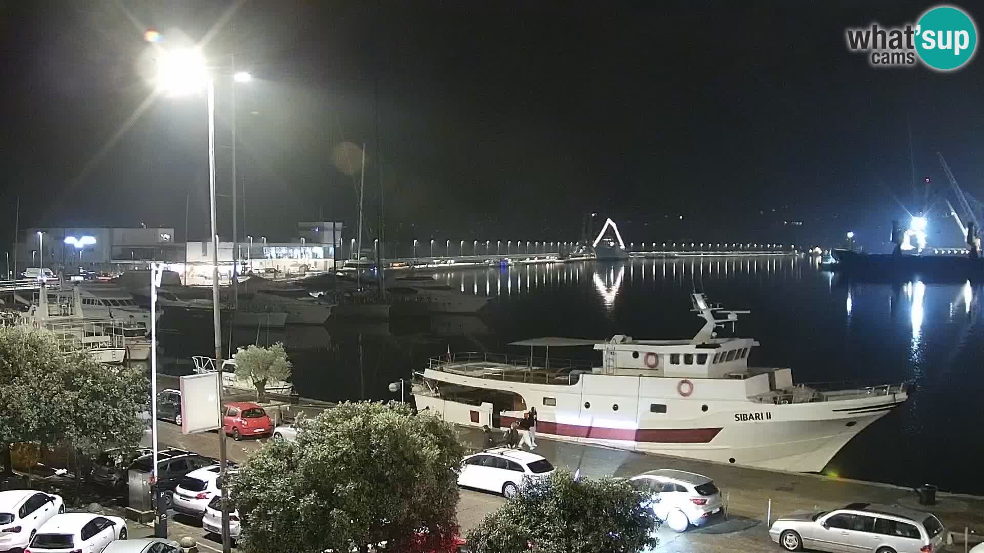 Riva i Marina u Rijeci – Web kamera uživo u Hrvatskoj