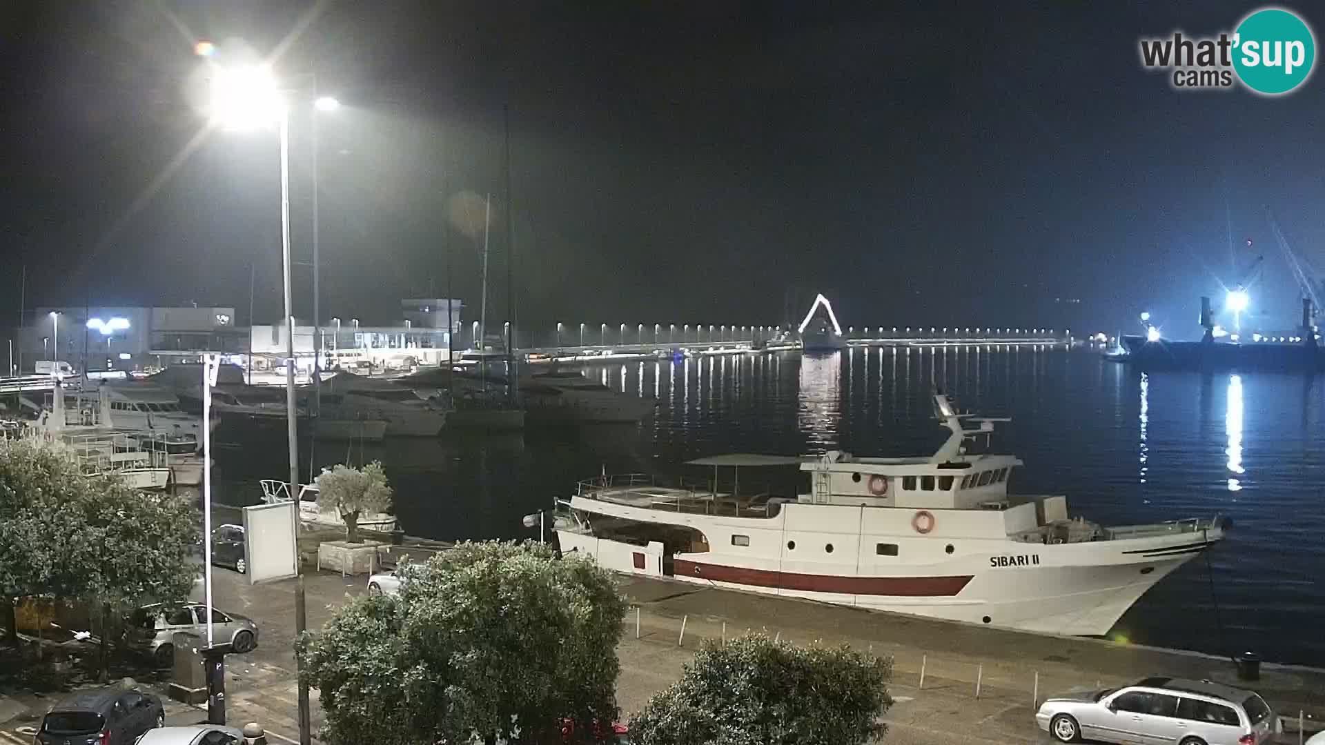 The Riva and Marina in Rijeka – Live Webcam Croatia