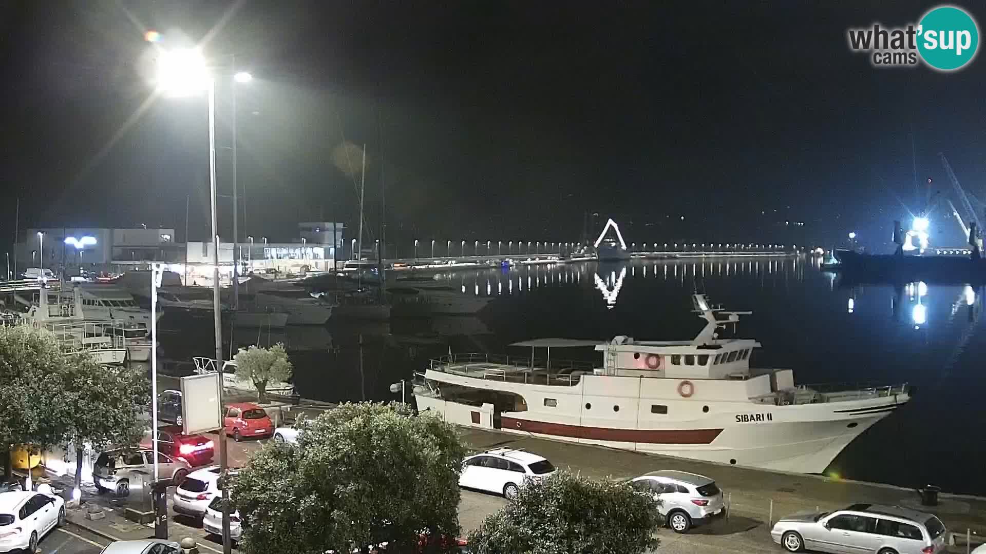 Riva i Marina u Rijeci – Web kamera uživo u Hrvatskoj