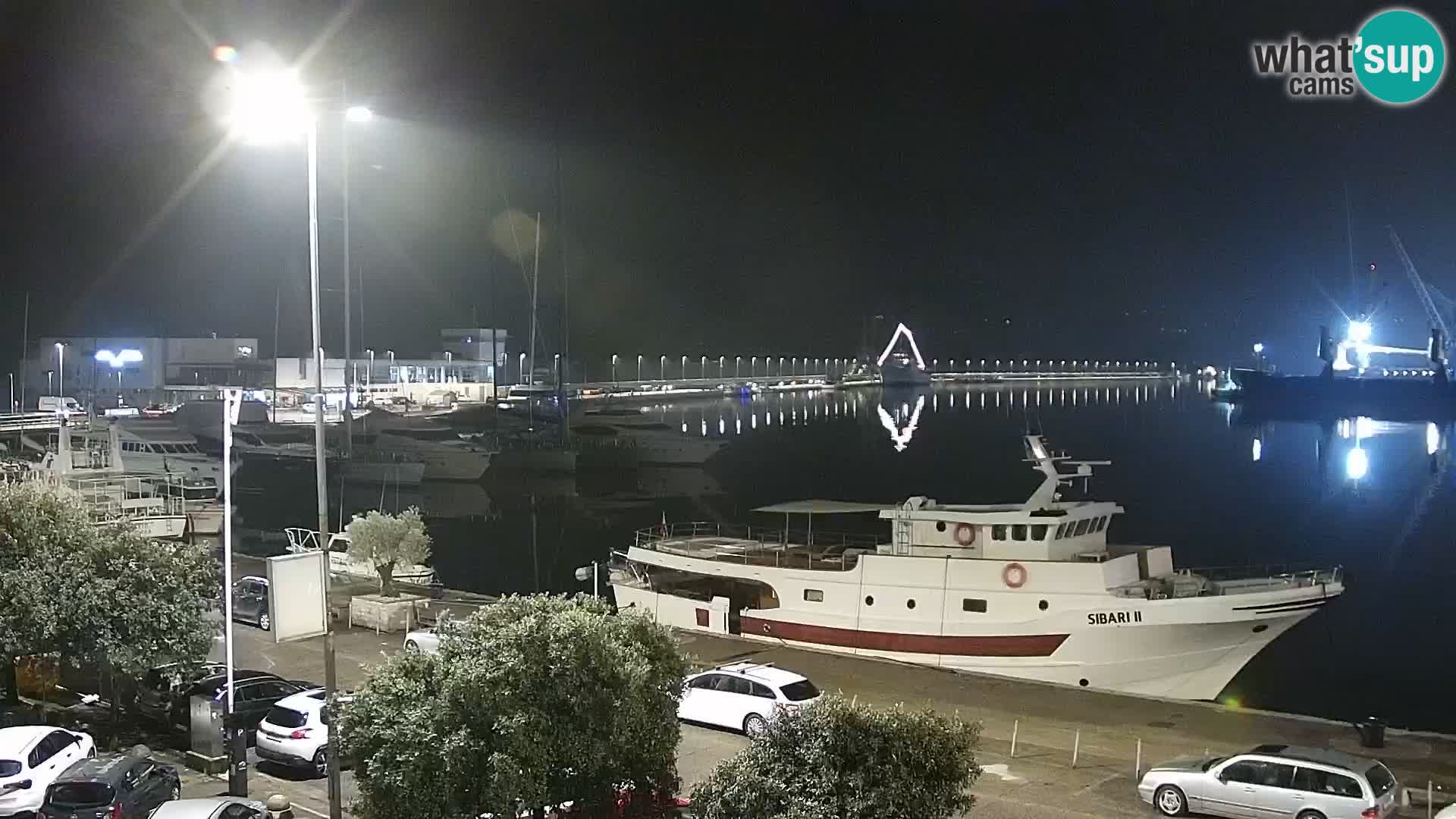 La Riva e la Marina a Rijeka (Fiume) – Live Webcam Croazia