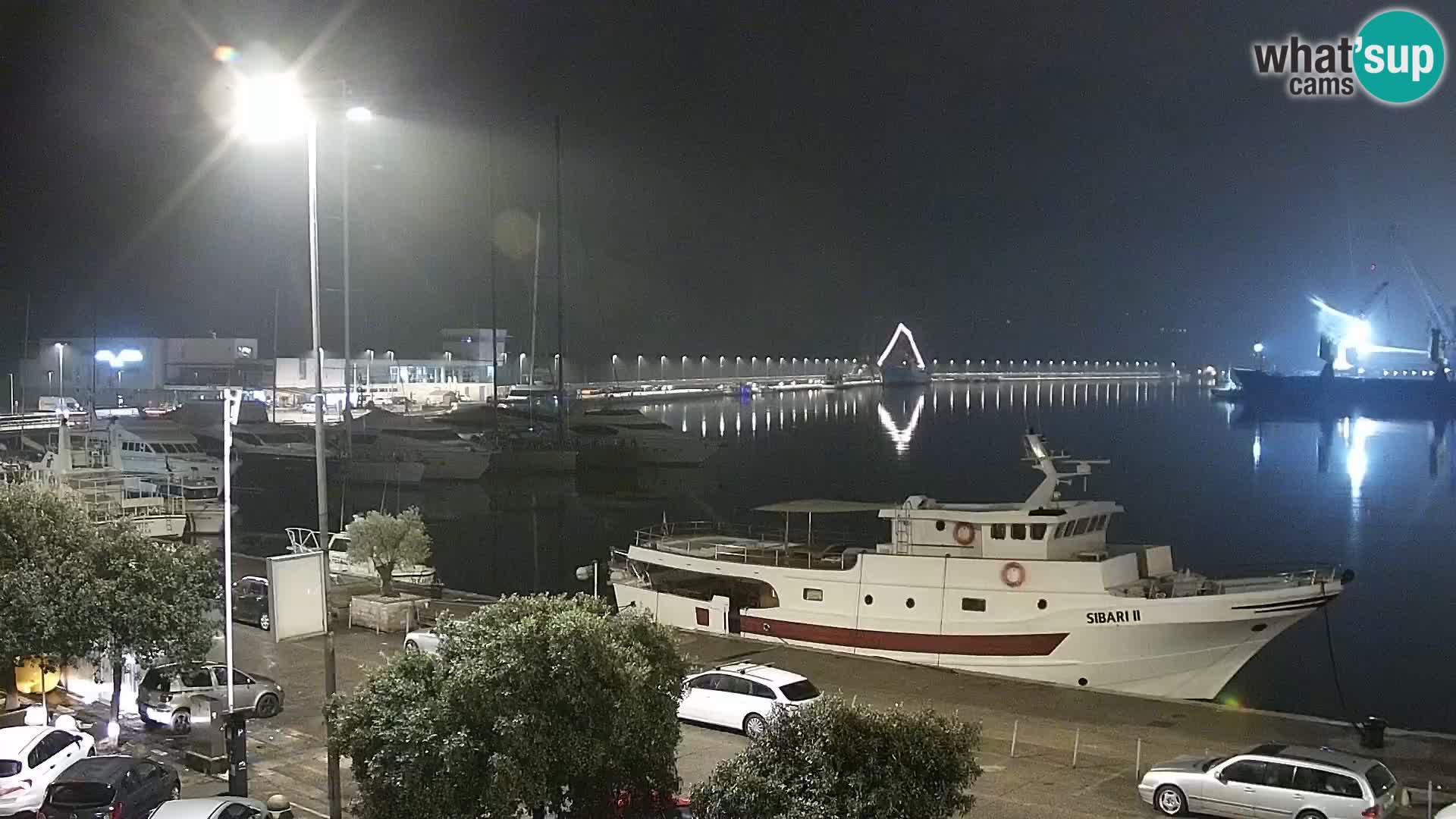 The Riva and Marina in Rijeka – Live Webcam Croatia