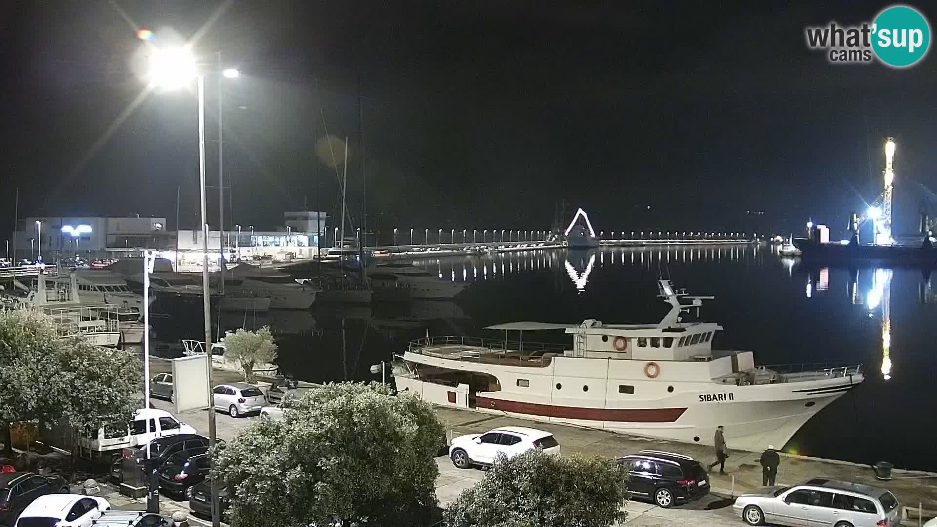 Die Riva und Marina in Rijeka – Live Webcam Kroatien