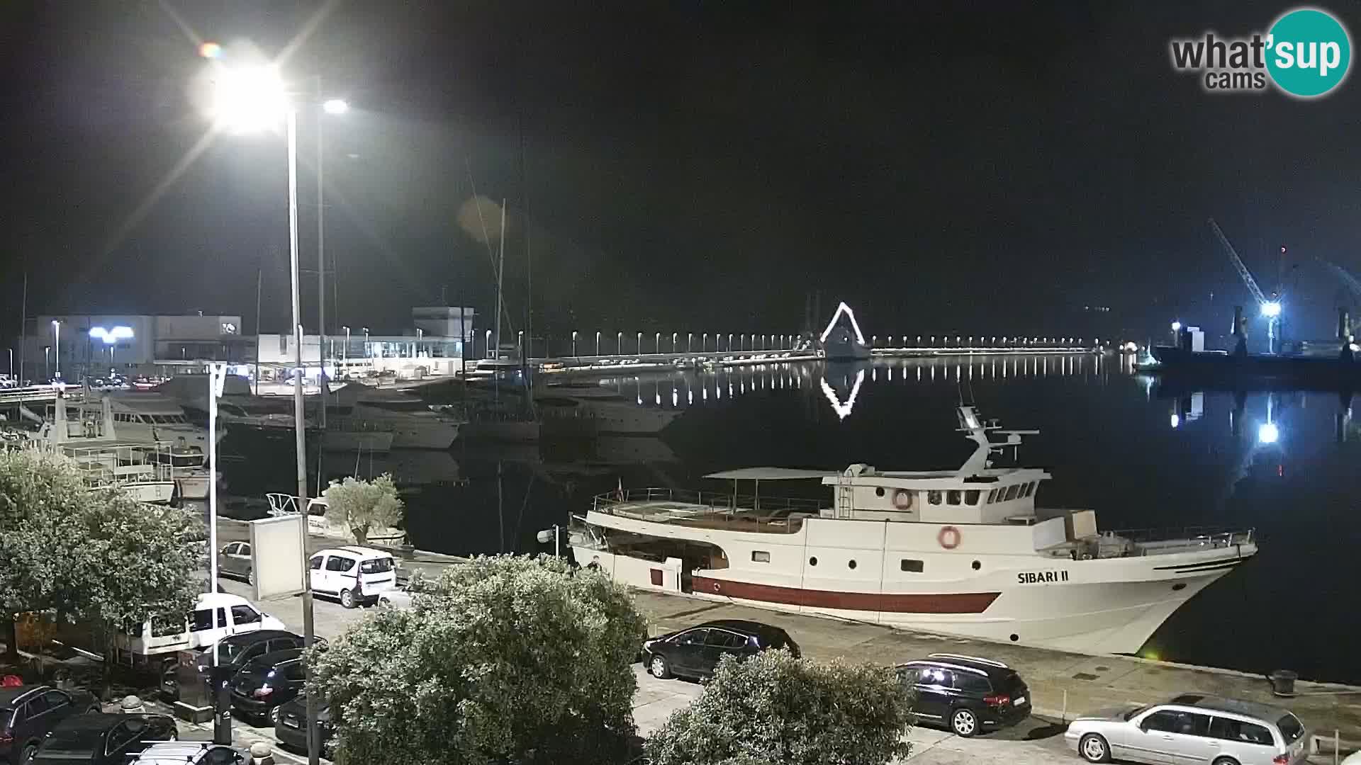 La Riva et Marina à Rijeka – Live Webcam Croatie