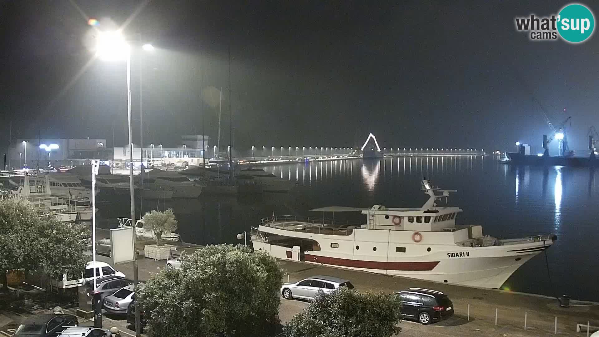 Die Riva und Marina in Rijeka – Live Webcam Kroatien