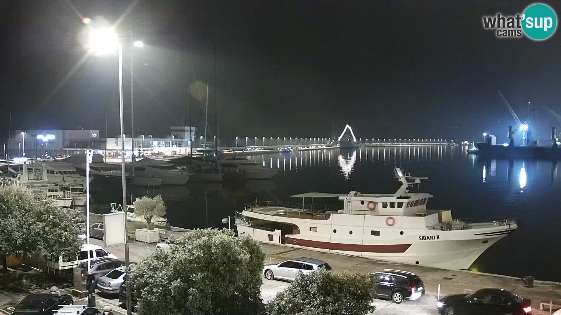La Riva et Marina à Rijeka – Live Webcam Croatie