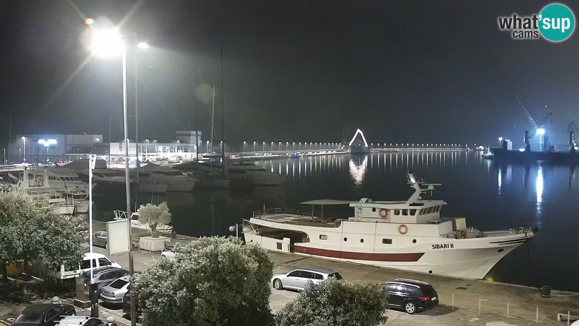 La Riva et Marina à Rijeka – Live Webcam Croatie