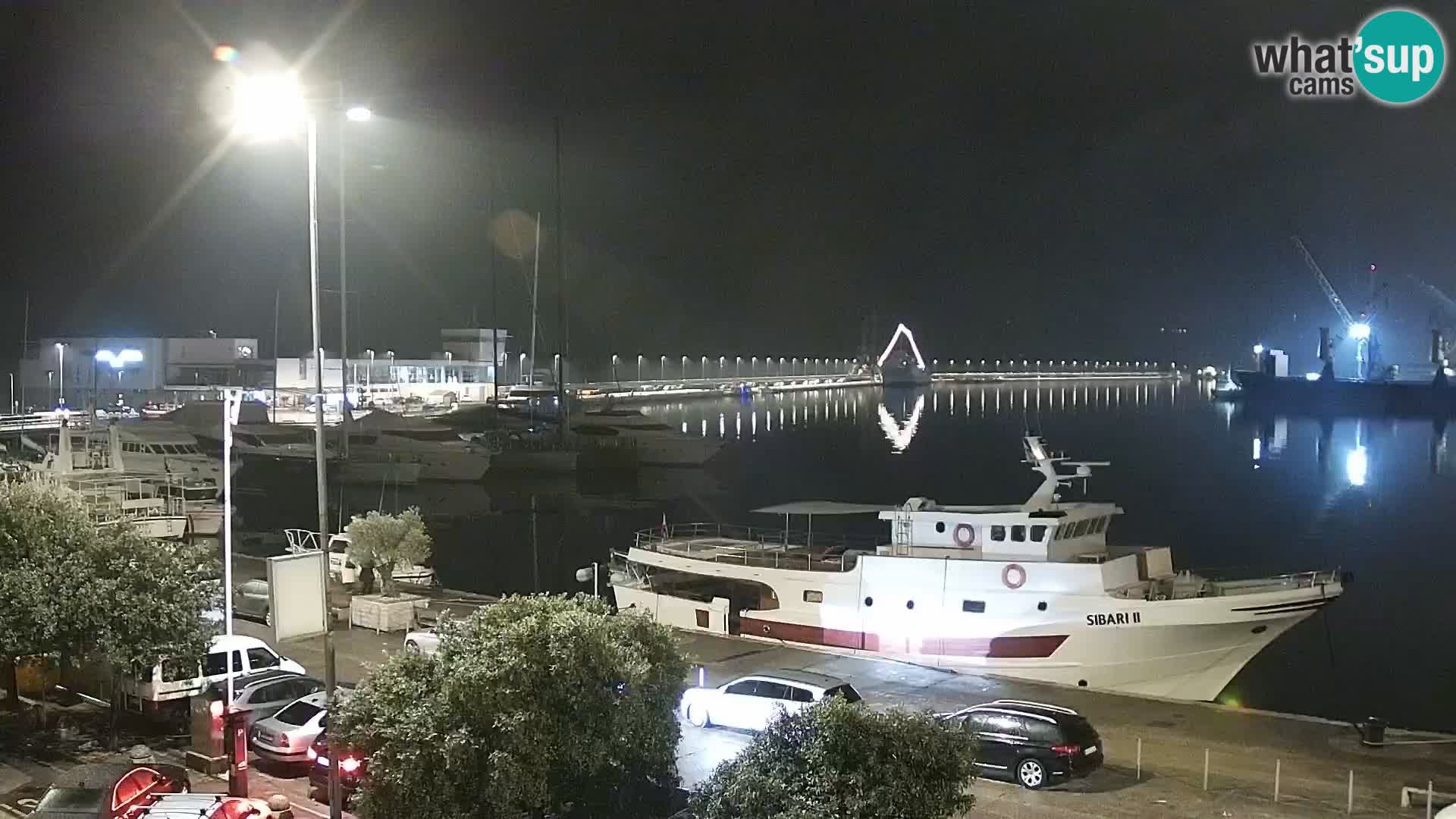 La Riva y Marina en Rijeka – Webcam en vivo Croacia