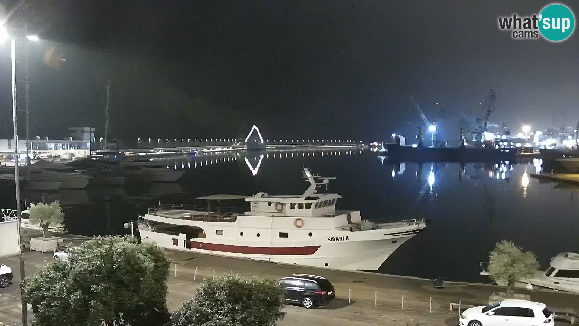 Riva i Marina u Rijeci – Web kamera uživo u Hrvatskoj