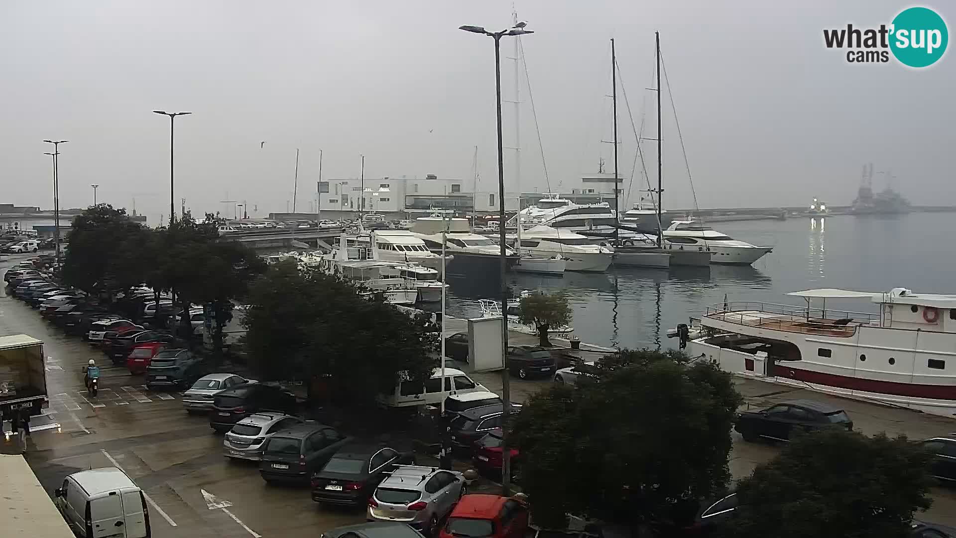 Riva i Marina u Rijeci – Web kamera uživo u Hrvatskoj
